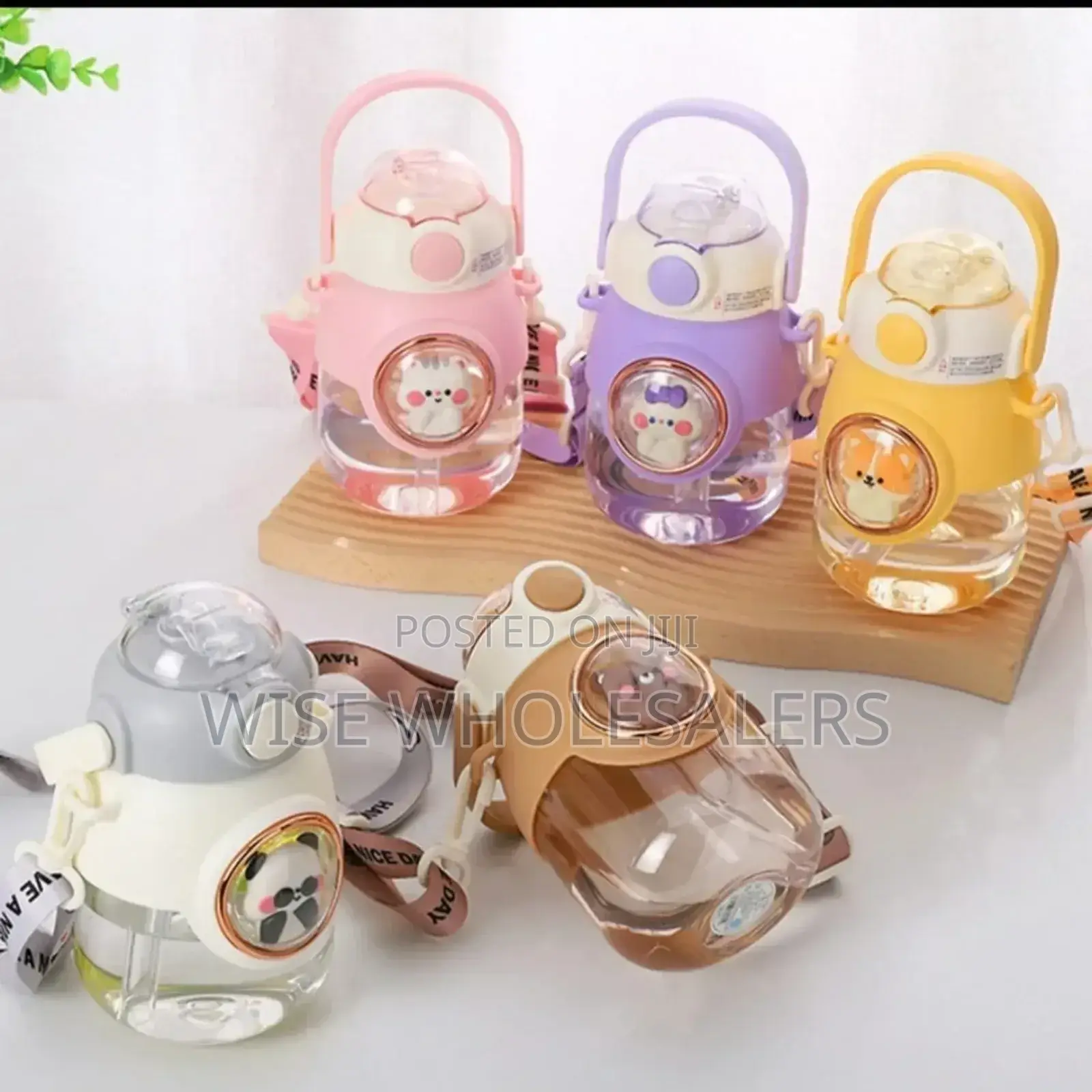 820ml Children Water Bottle With 3d Stickers