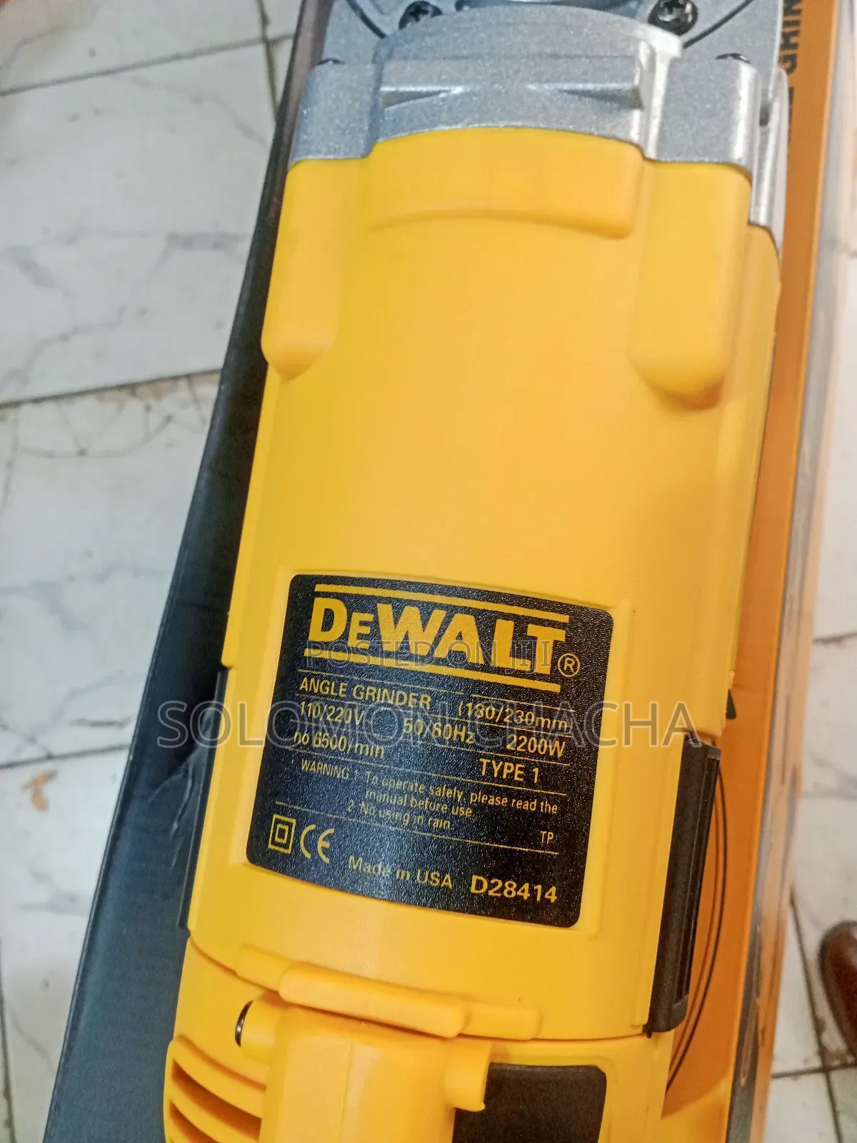 Dewalt 9 Inches 2200W Angel Grinder Made in USA
