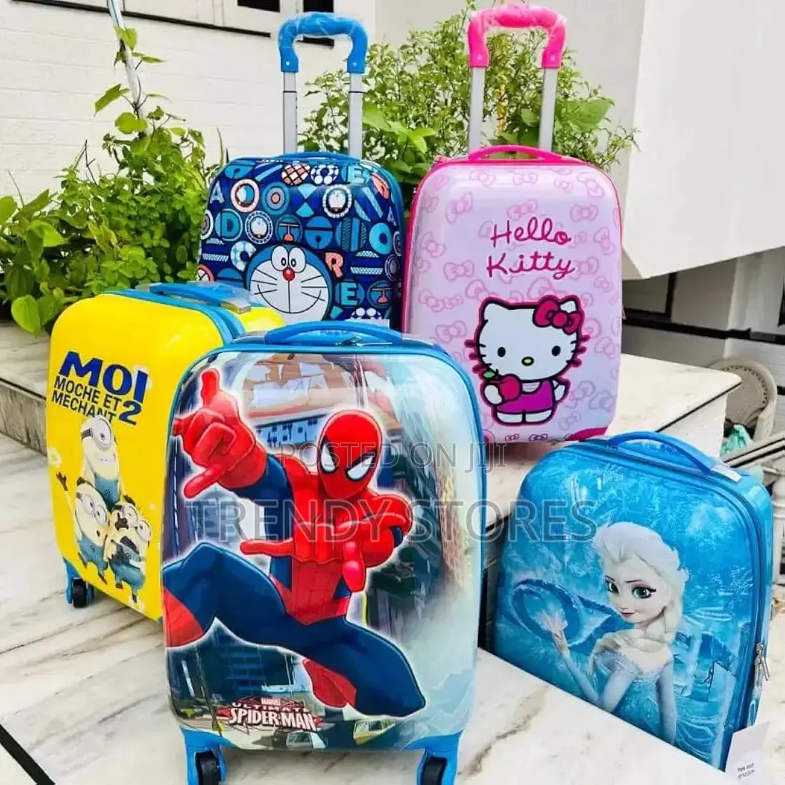 Cartoon Themed Children Suitcase on Wheels