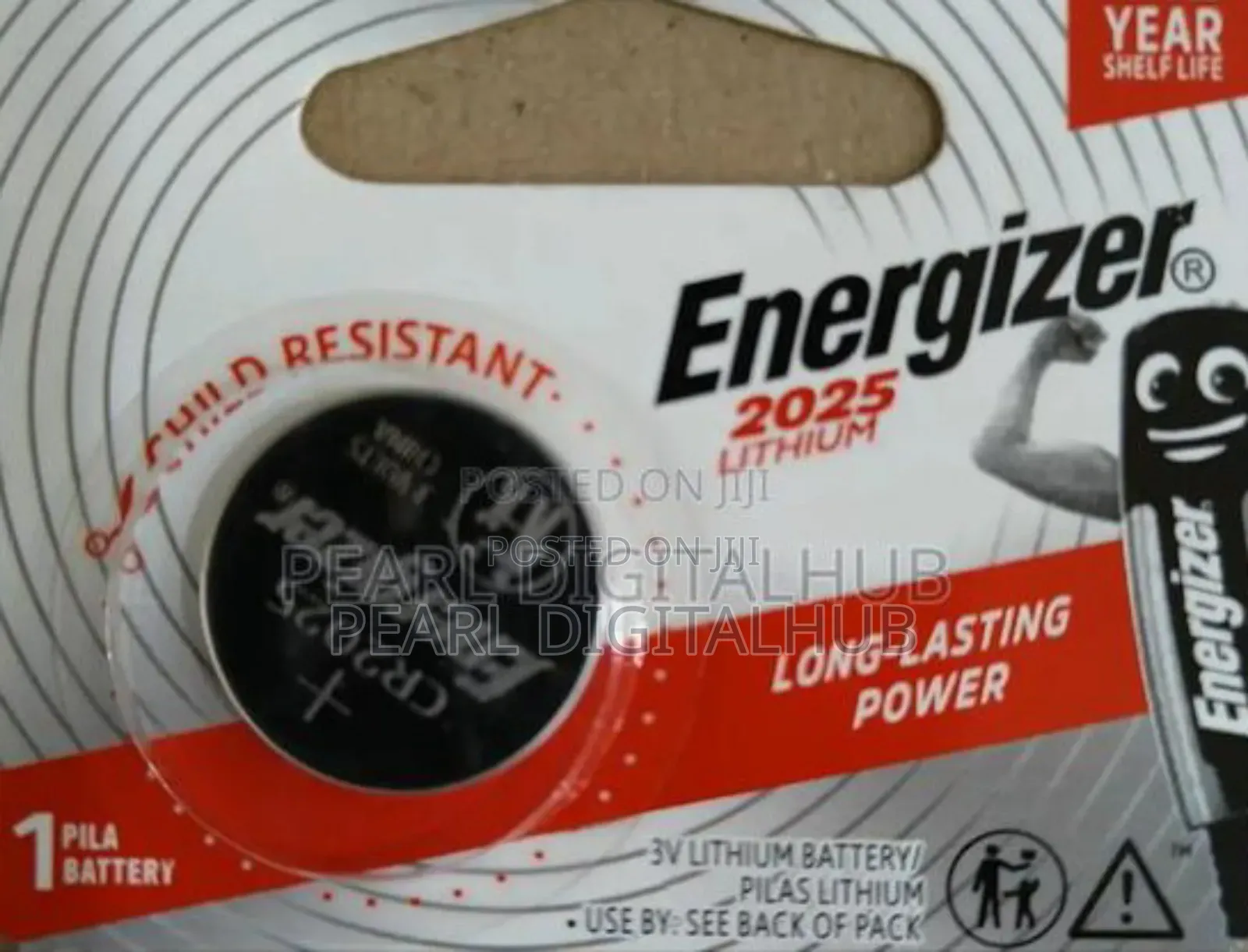 Energizer Cr2025 3volts Lithium Battery