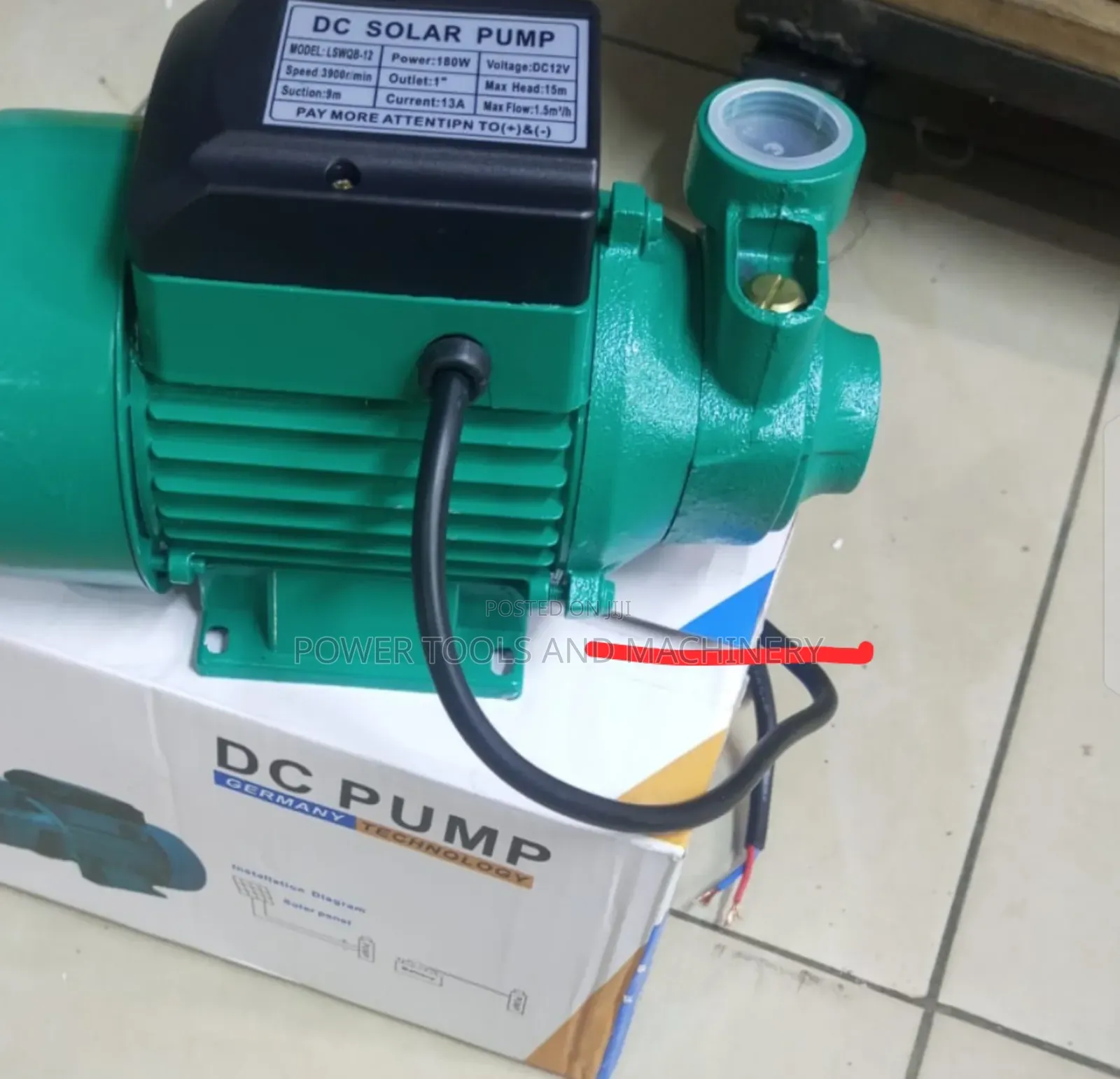 Dc Booster Pump 180watts 12v