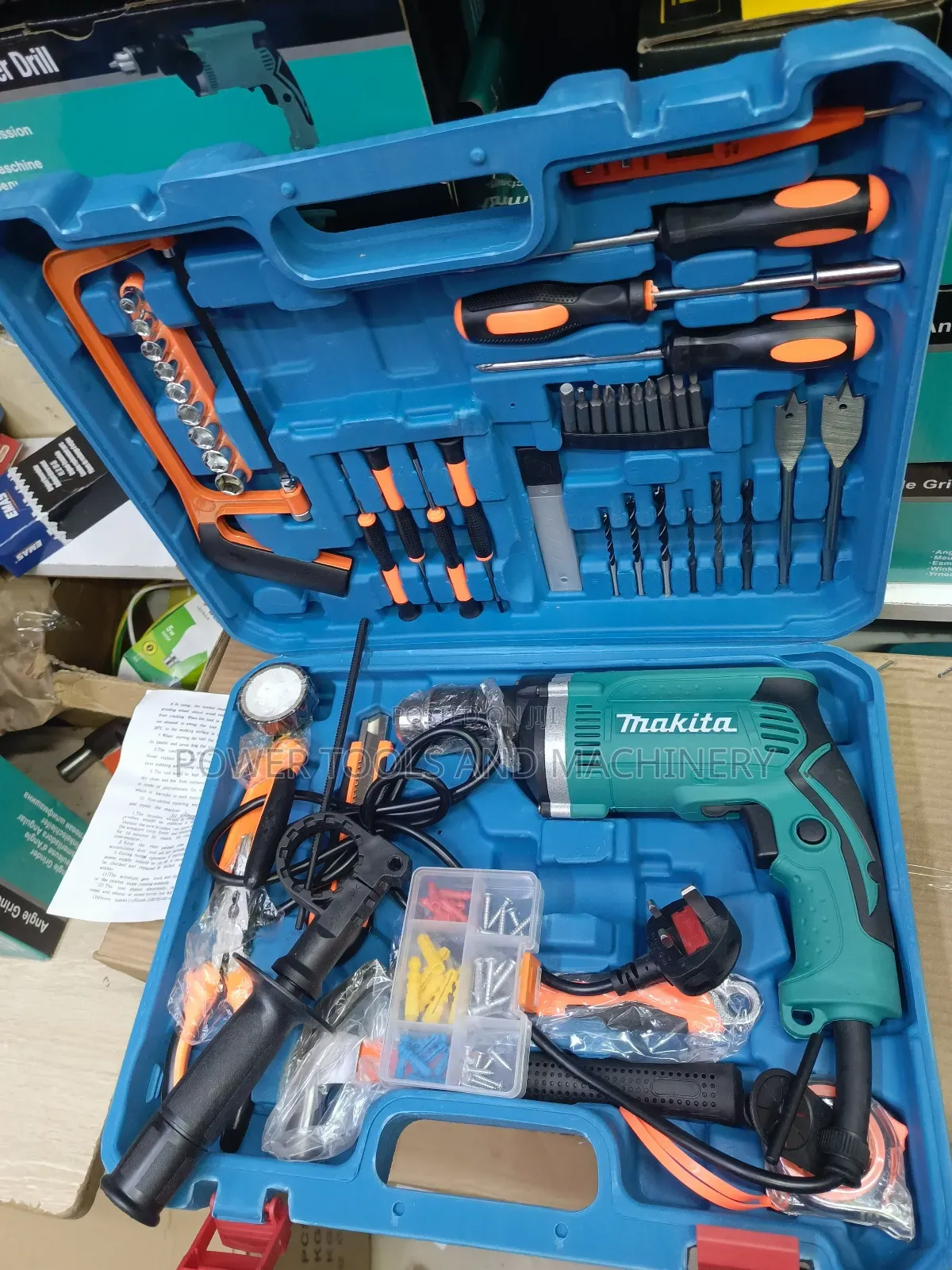 Makita Drill With Accessories Tool Kit