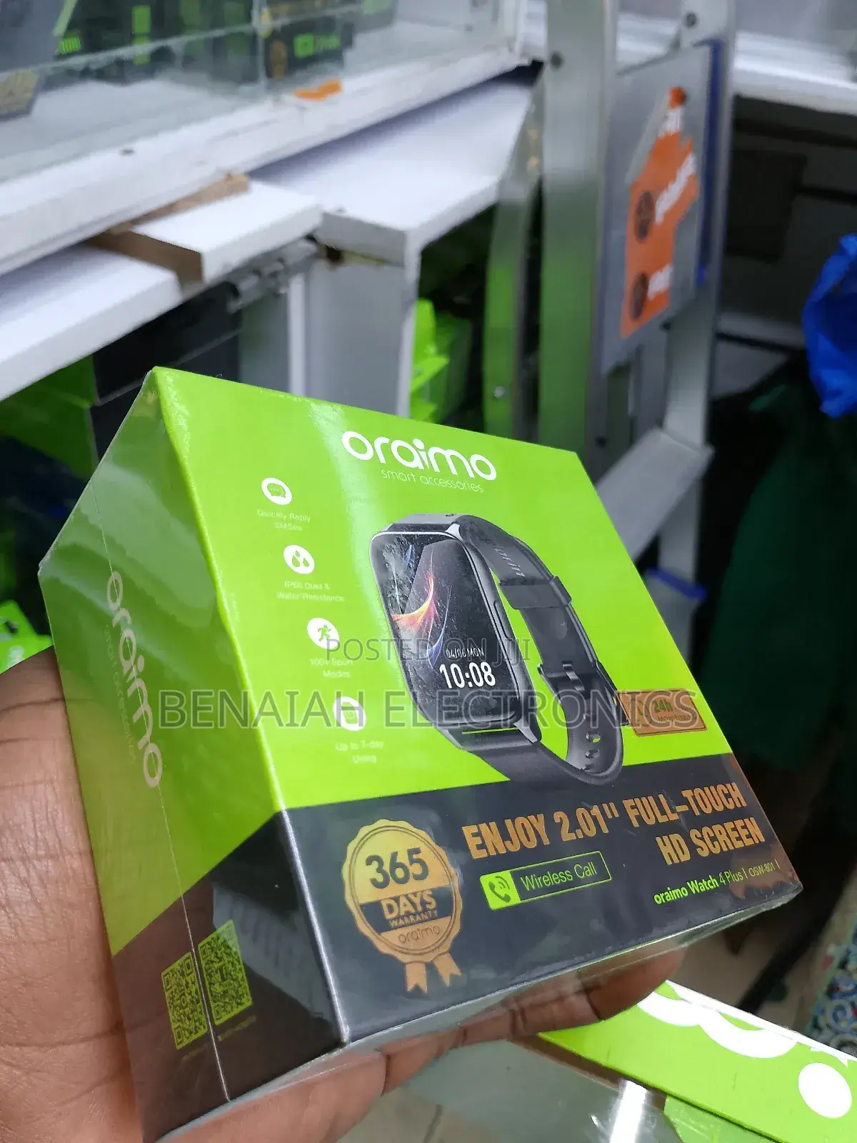 Excellent Oraimo Smart Watch 4 Plus OWS-801