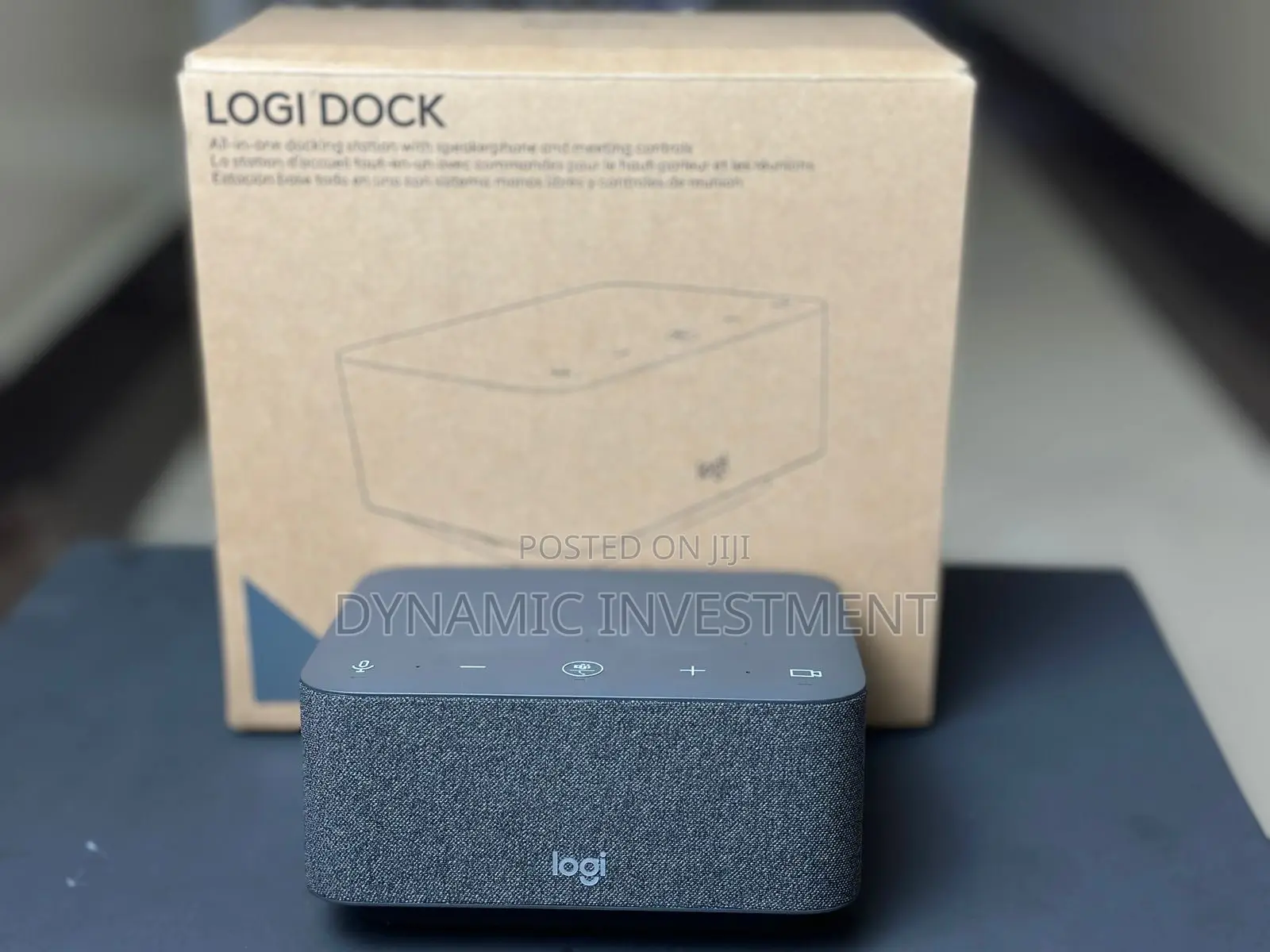 Logitech - Logi Dock All-in-One USB C Laptop Docking Station