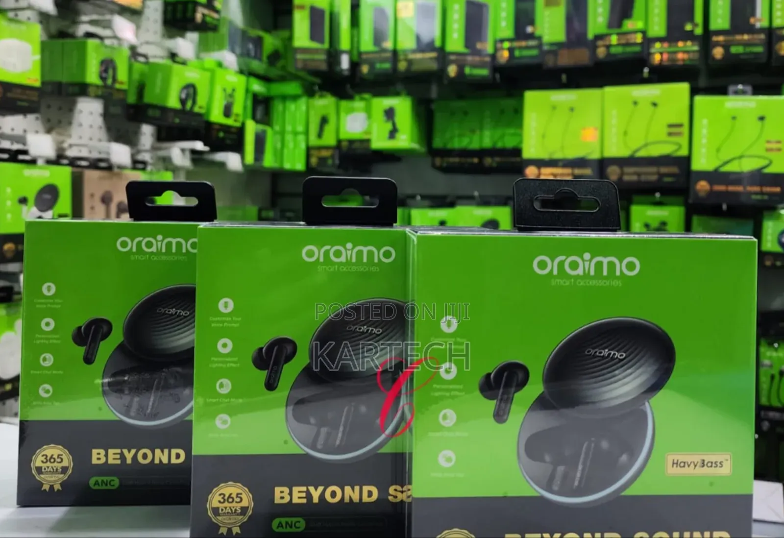 Oraimo Spacebuds Hybrid Anc Earbuds