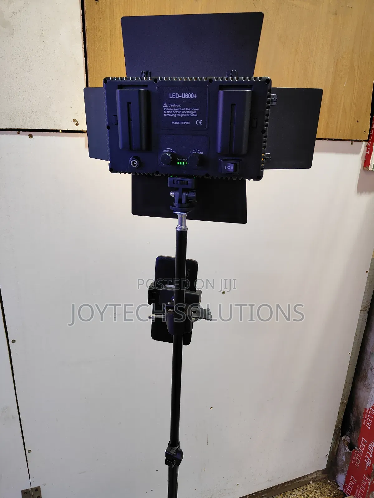 Led - U600+ Full Kit Tripod Stand Photo Vedio Lights