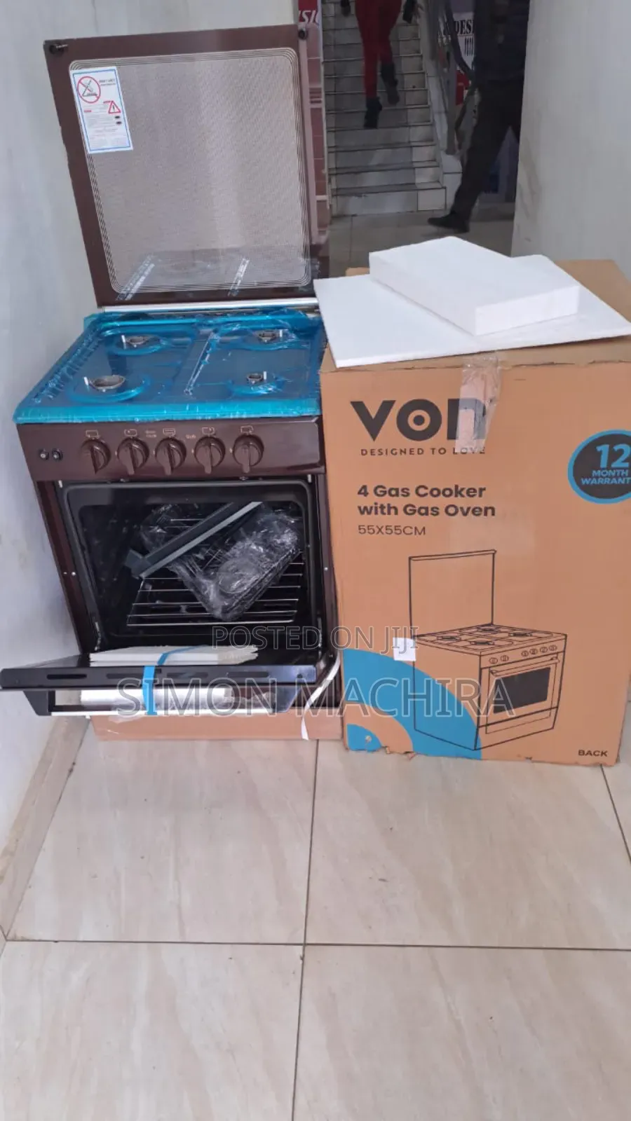 Von Standing Cooker 55x55cm