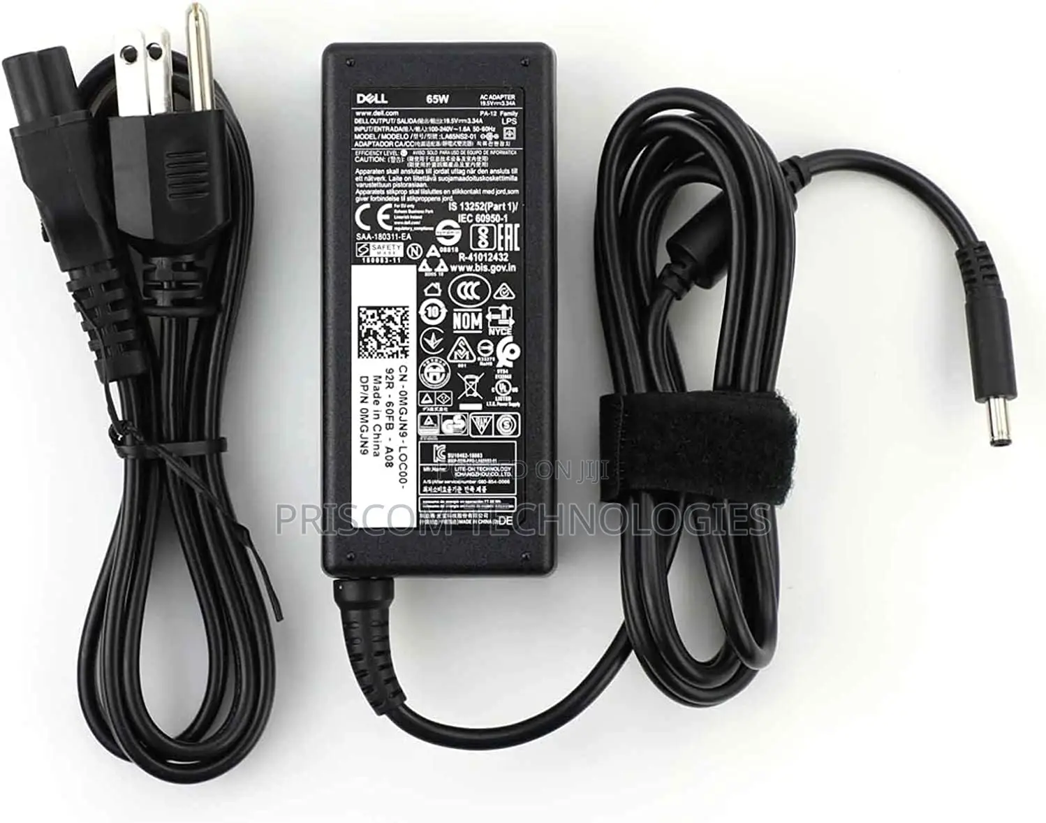 Dell Laptop Charger Adapter Small Pin 65W, 45W, - Small Pin