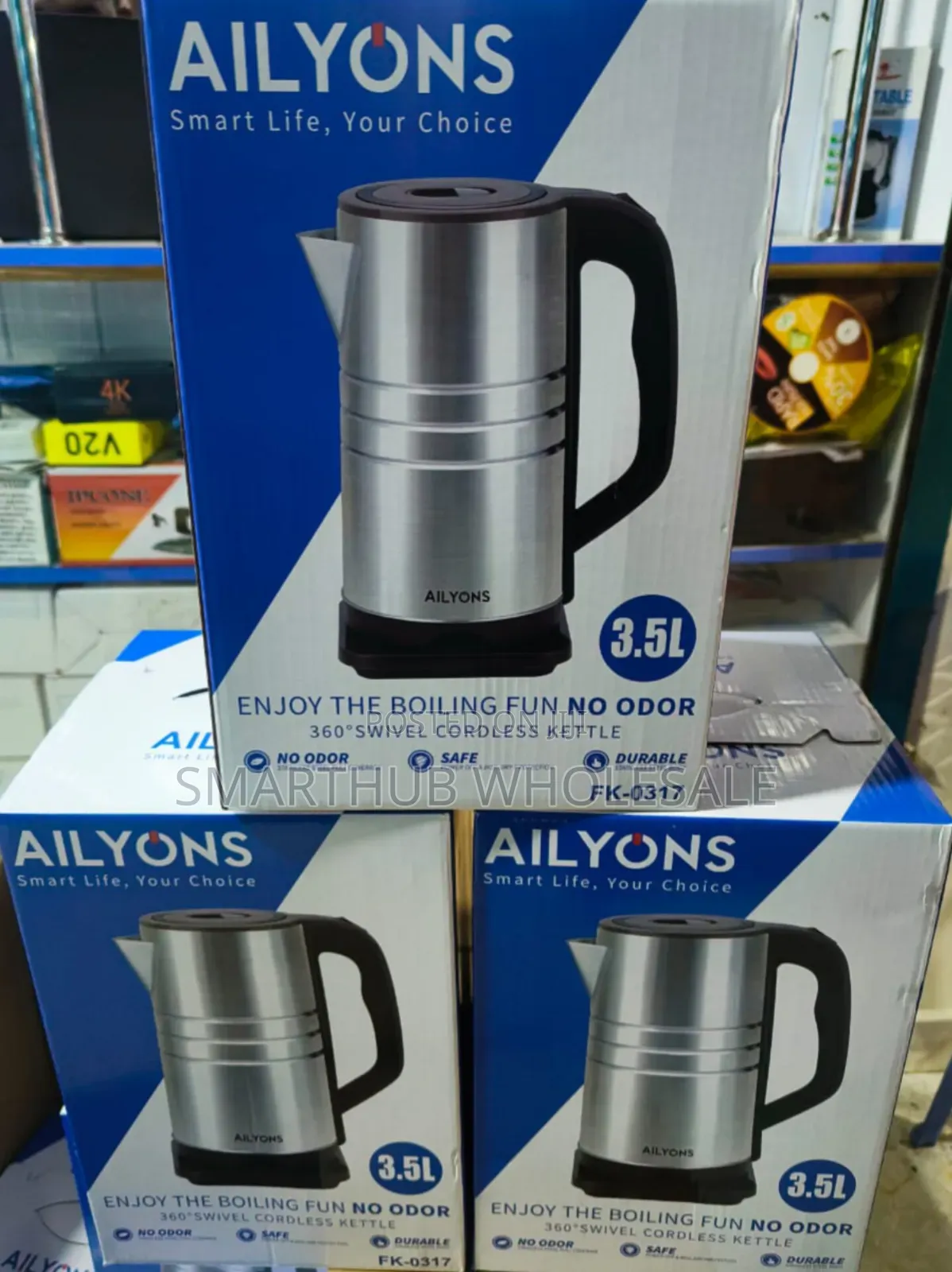 3.5 Litres Ailyons Electric Kettle*