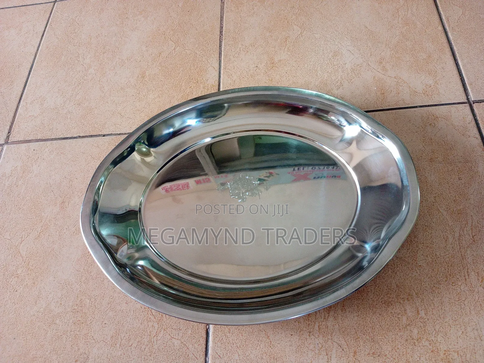 Stainless Steel Oval Serving Tray/Platter