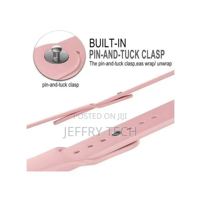 Apple Watch Series 8 Strap Band 45 Mm -Sport Rubber Bracelet