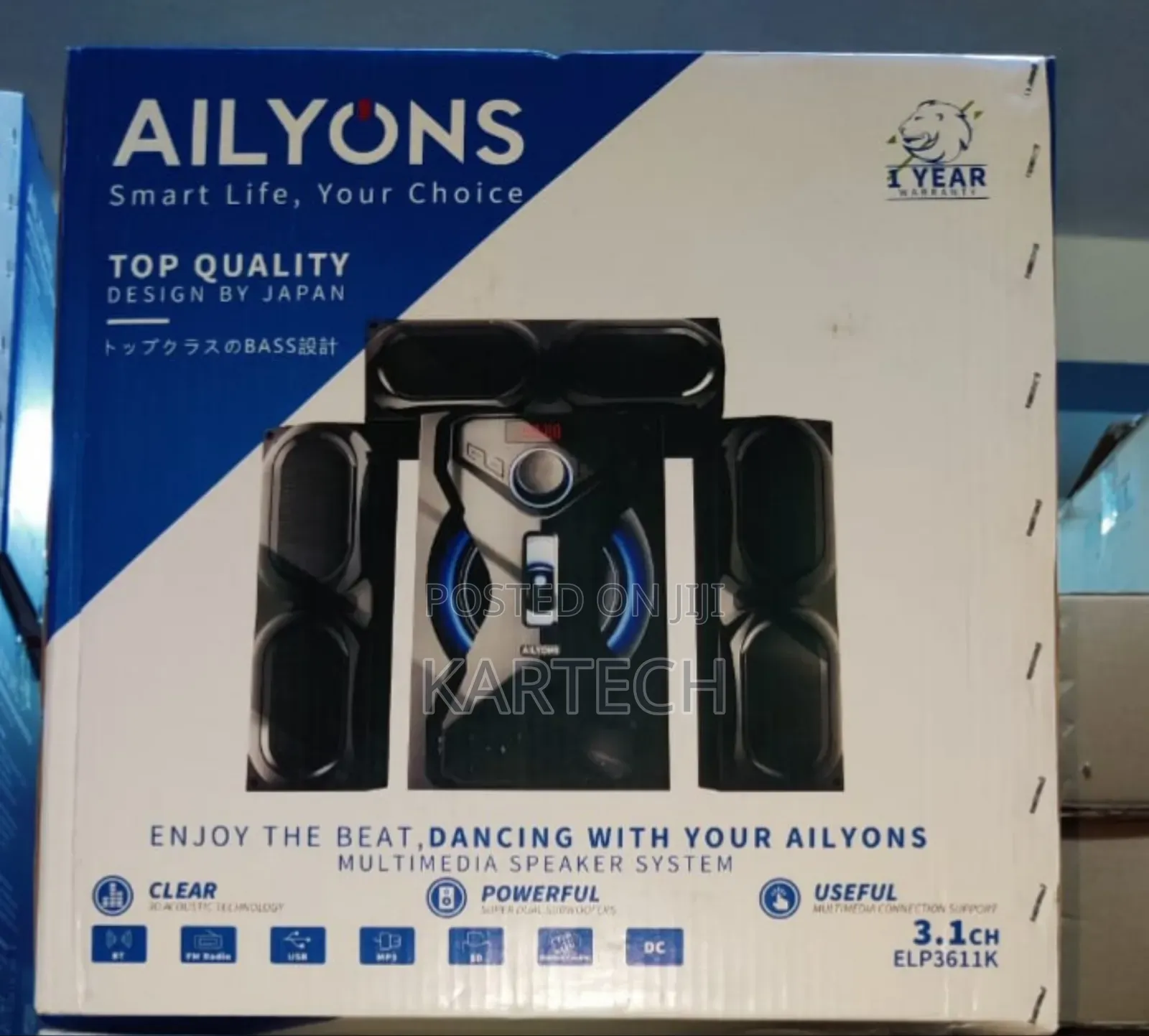 Ailyons 3.1CH 3611 Sound System
