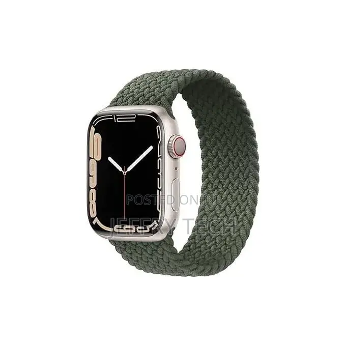Braided Solo Loop Band Compatible With Apple Watch Band 45mm