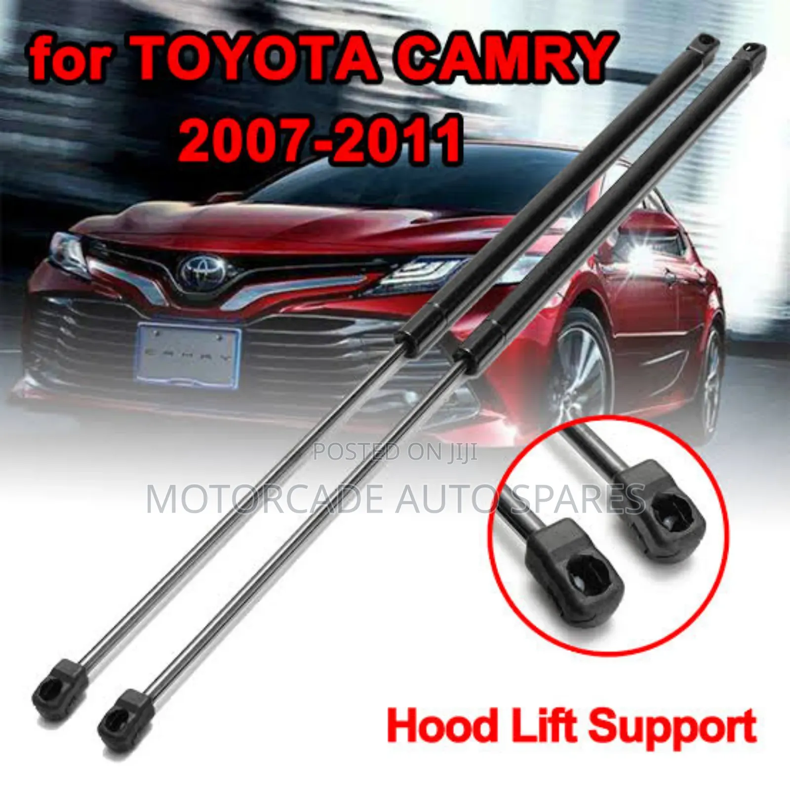 Toyota Camry Bonnet Shocks Gas Struts Set