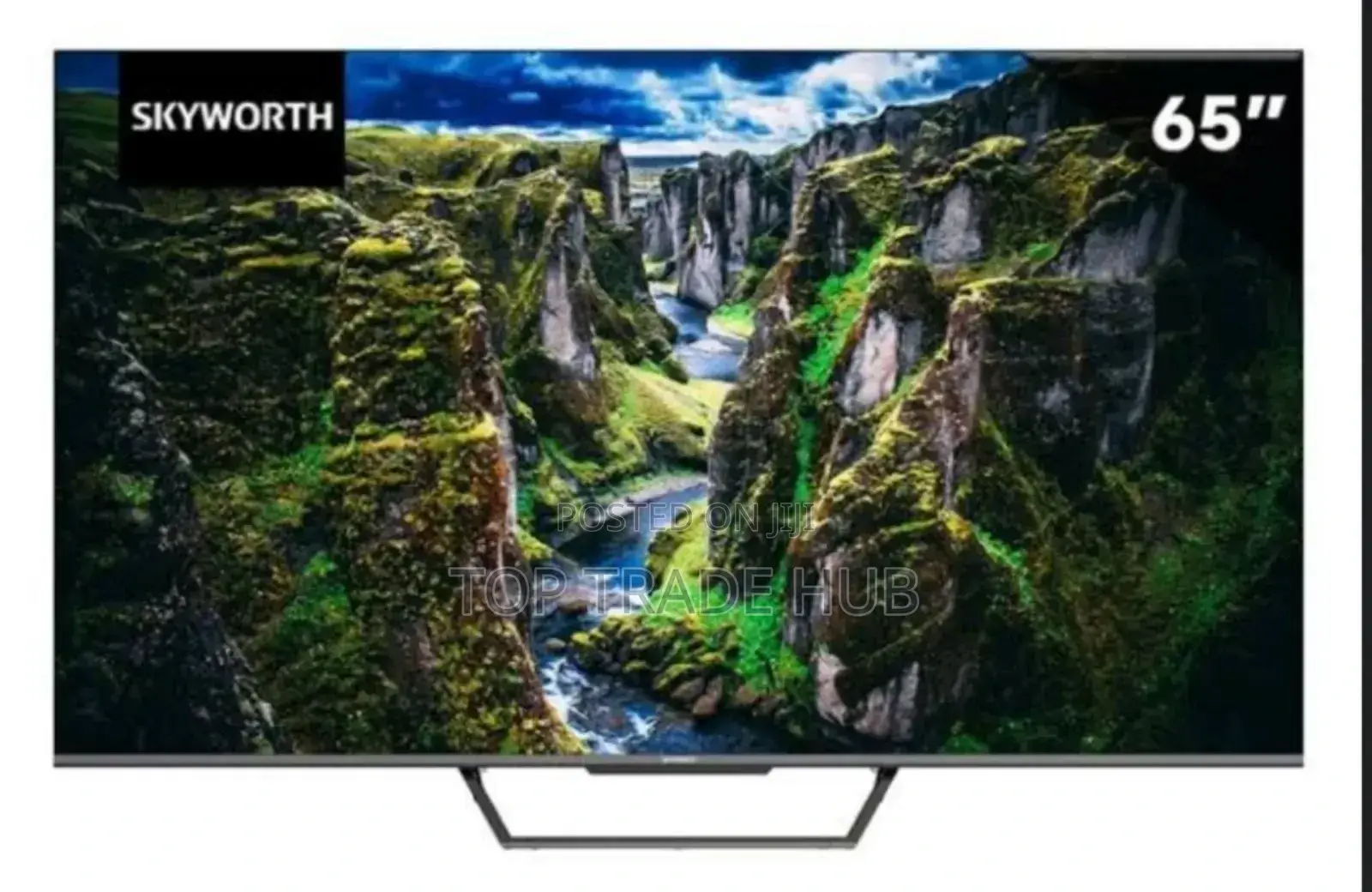 65 Inch Skyworth Qled Edgeless Google Tv