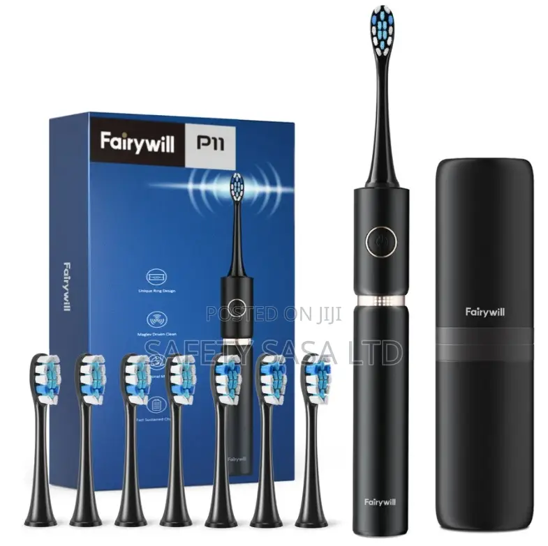 Black Sonic Electric Toothbrush