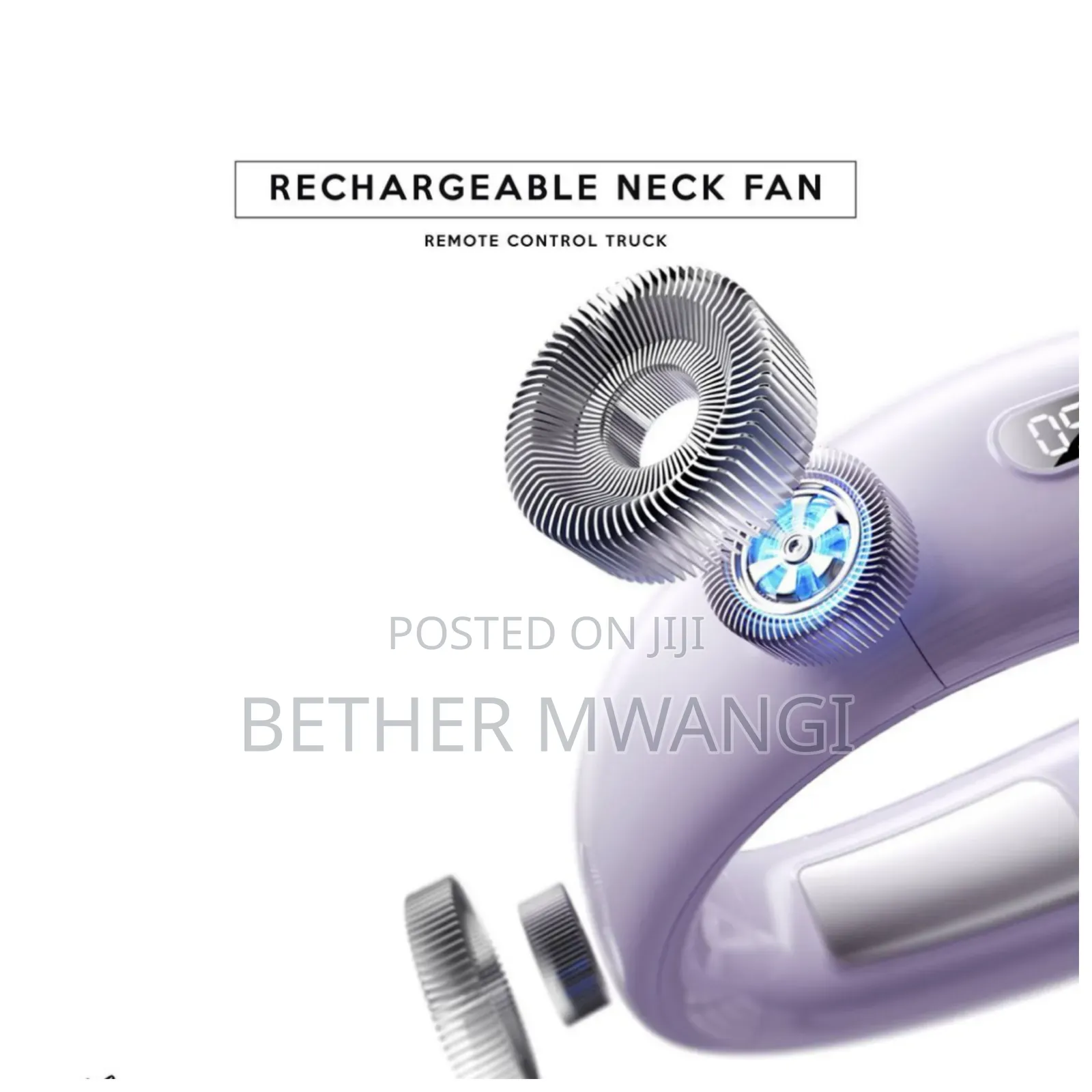 Rechargeable Neck Fan in Kenya