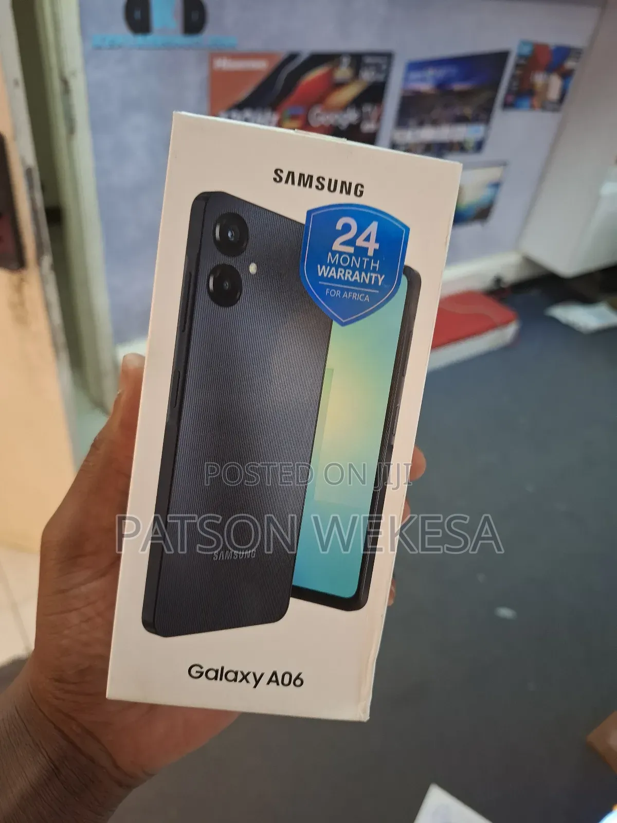 New Samsung Galaxy A06 64 GB Black