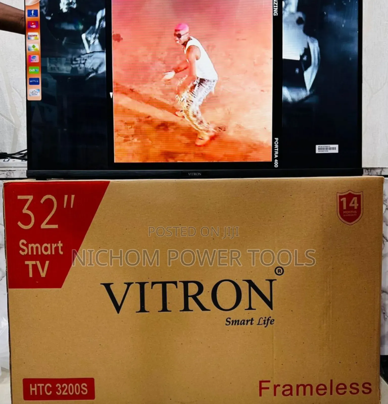 Vitron 32" Flameless Smart Tv