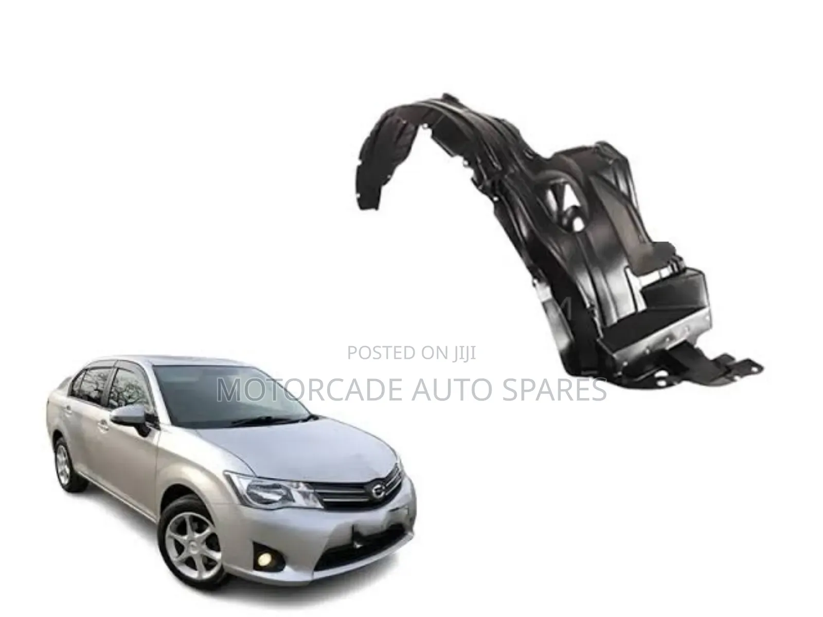 Toyota Fielder 2012/2014 Front Bumper Stone Guards