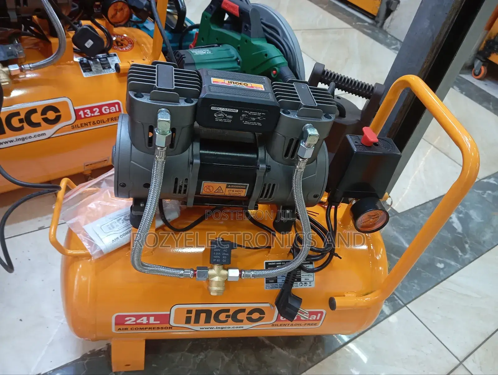 Air Compressor 25l Ingco