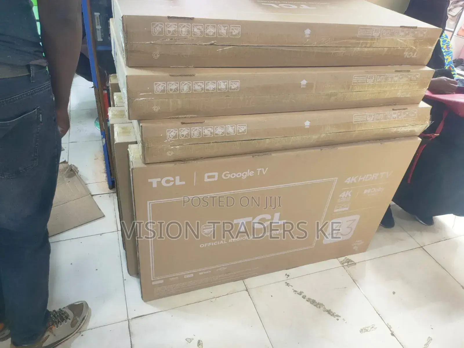 TCL 43p635 43" Inches Smart Android Frameless Google Tv