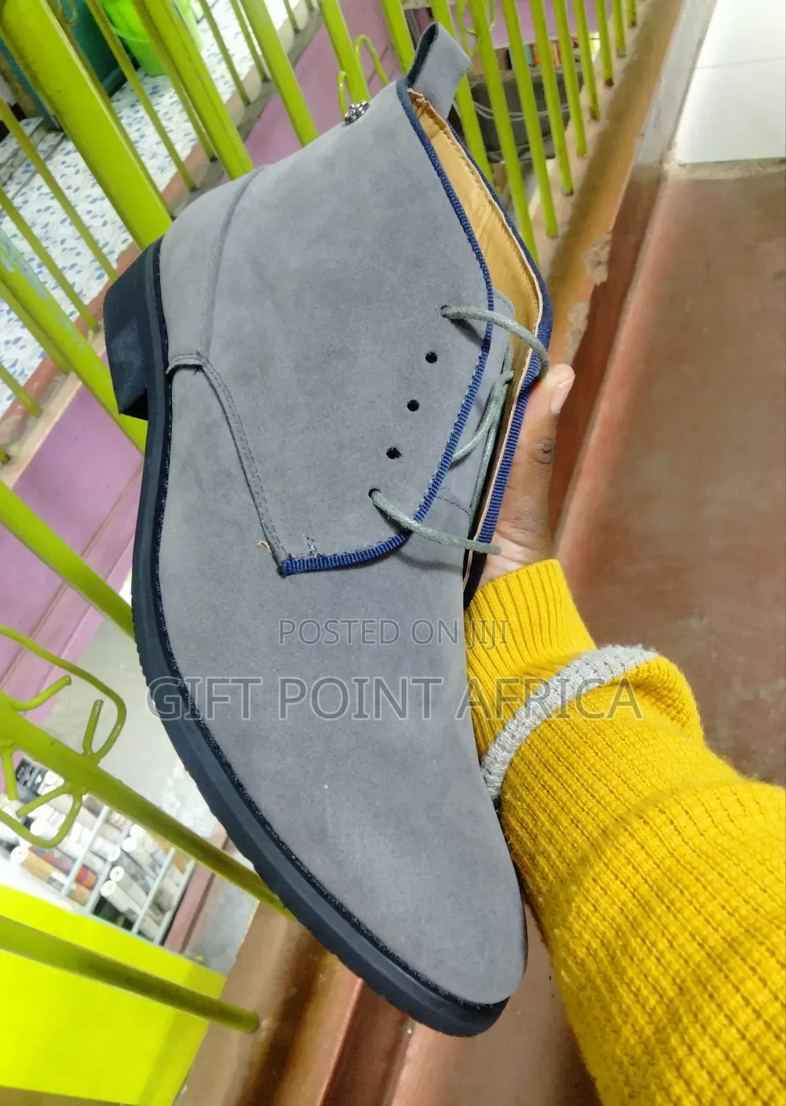 Gray Chelsea Boots for Men