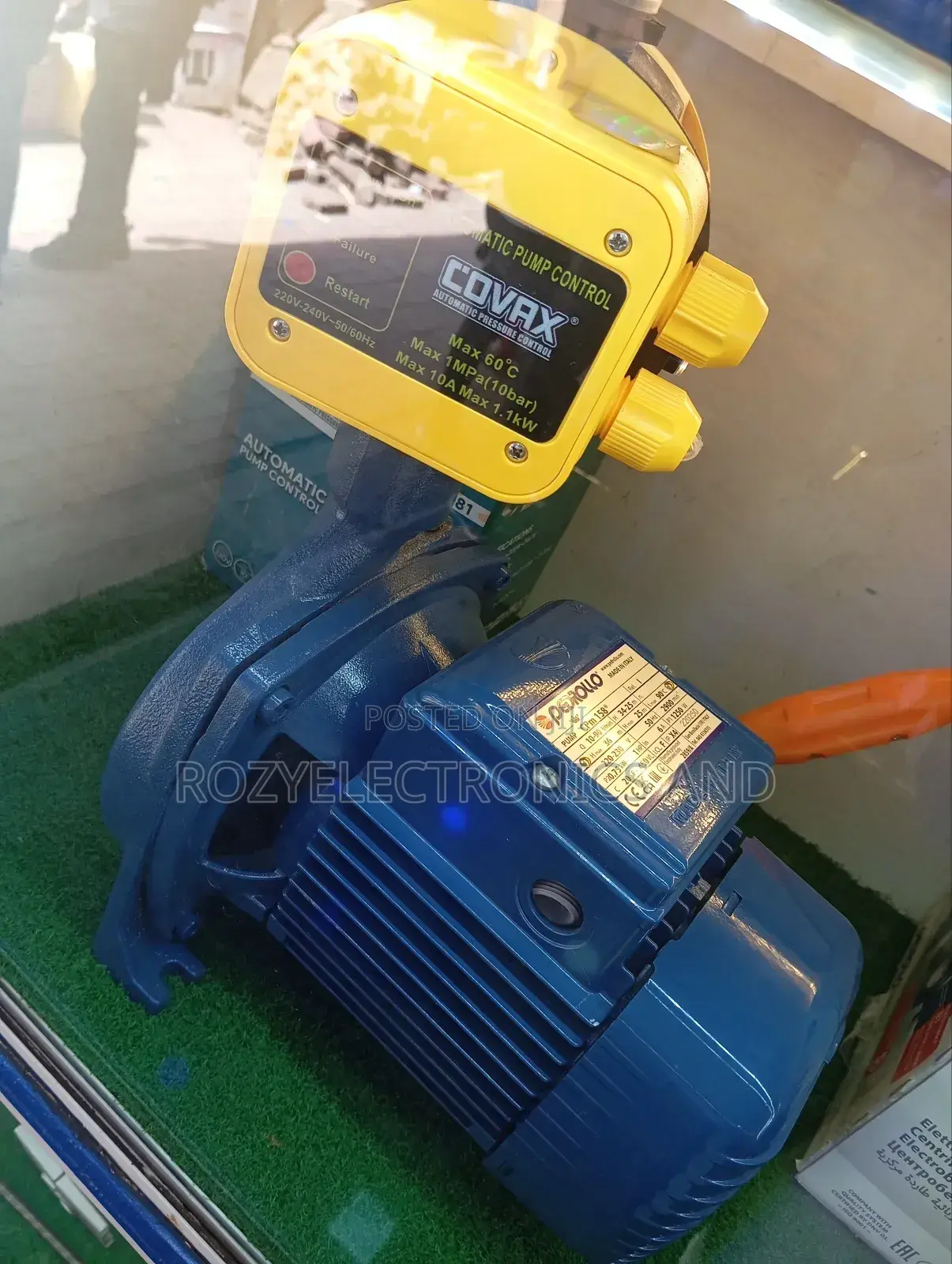 1hp Water Pump Pedrol With Pressure Controller