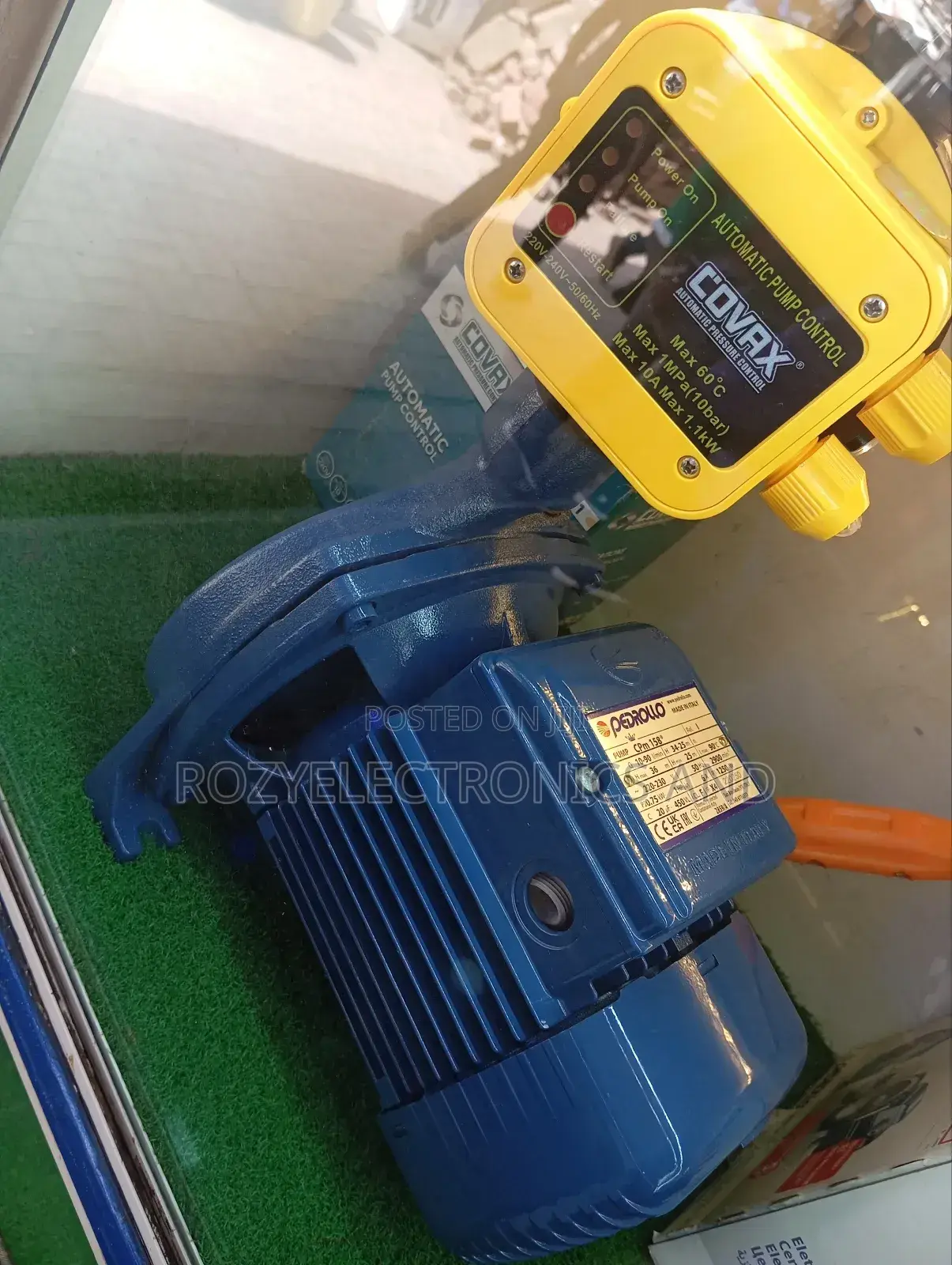 1hp Water Pump Pedrol With Pressure Controller