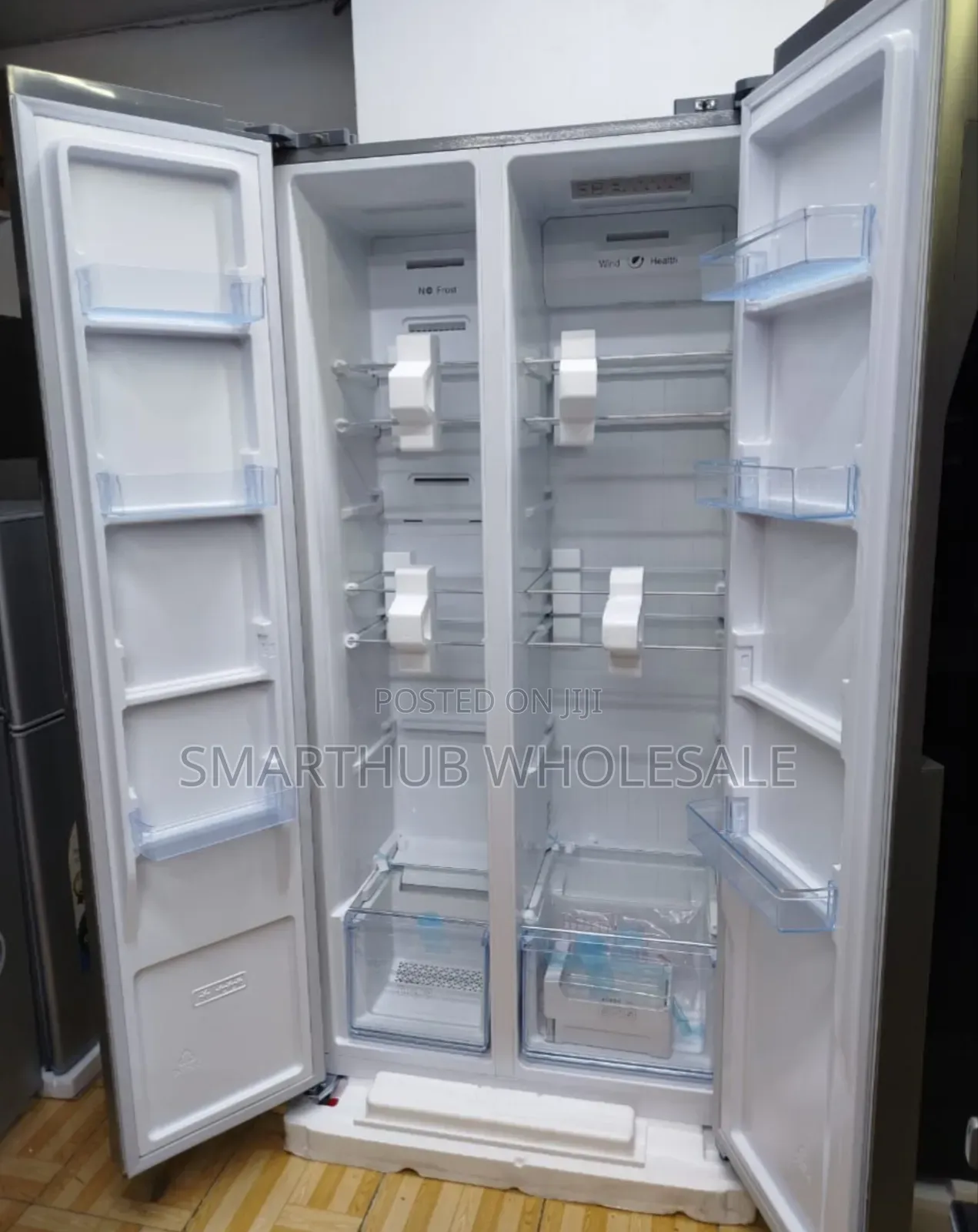 Ramtons 430 Liters Side by Side Led No Frost Fridge- Rf/319