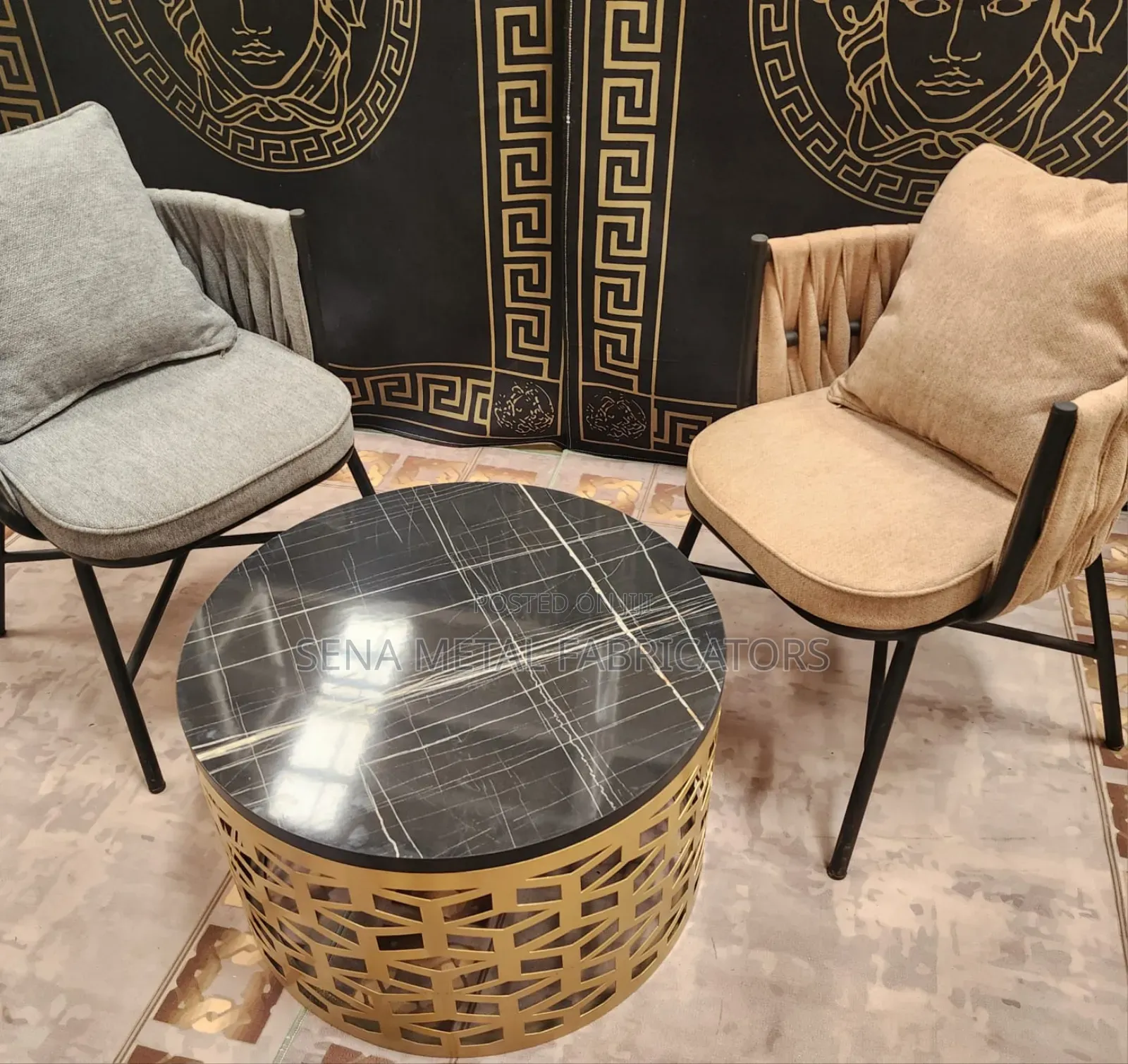 Unique Coffee Tables With Powder-Coating Finish