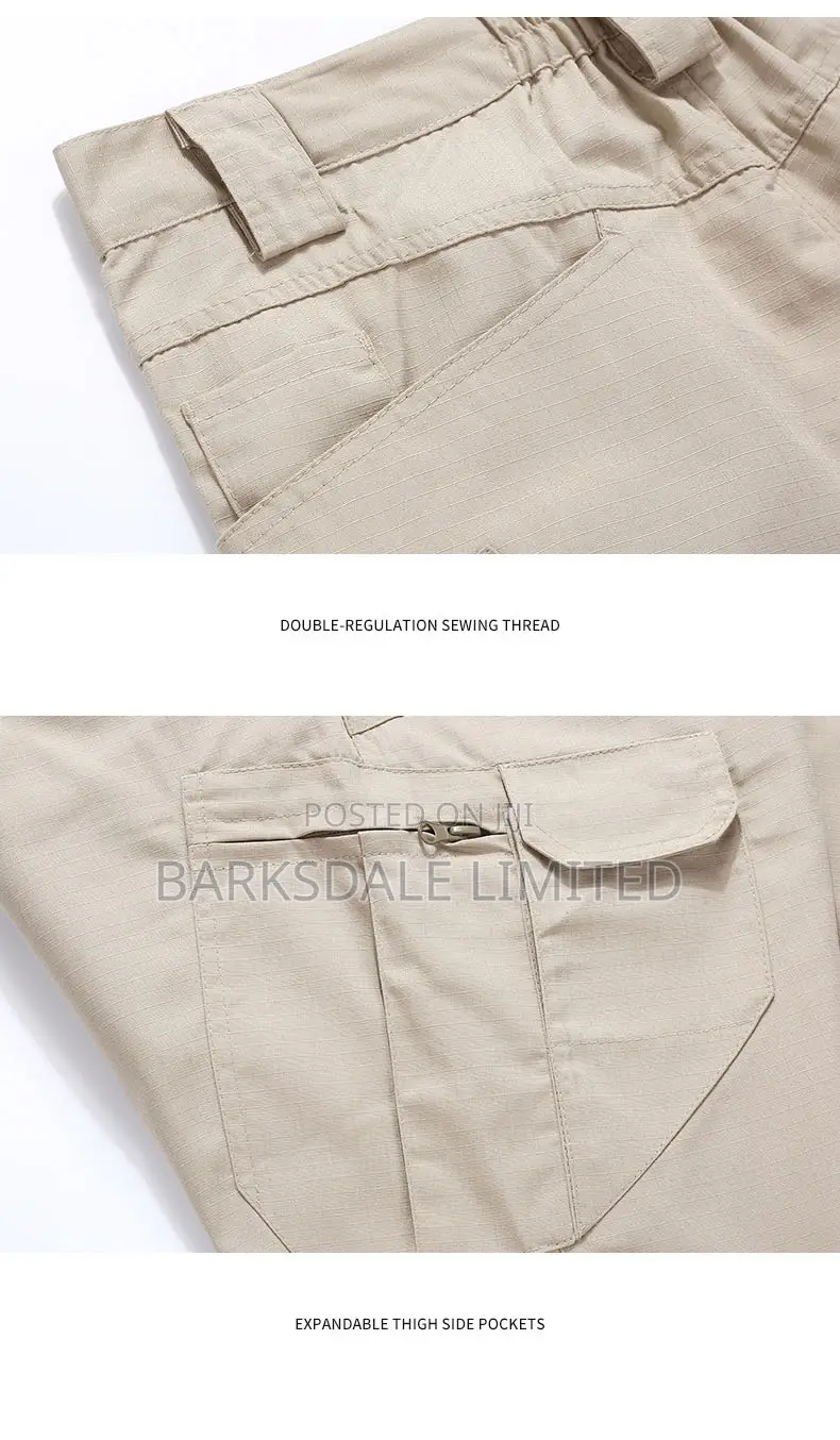 Tactical Combat Hiking Cargo Pants Waterproof Trouser