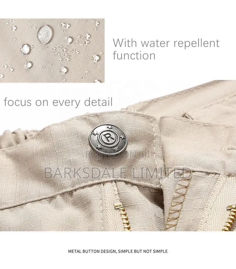 Tactical Combat Hiking Cargo Pants Waterproof Trouser