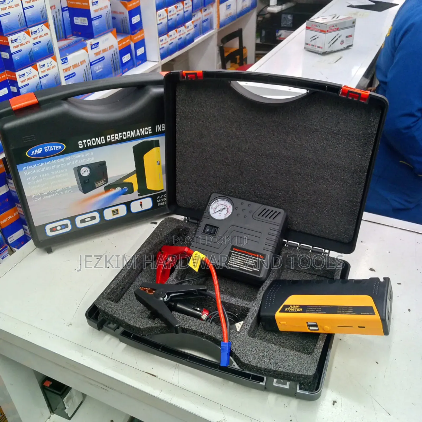 Car Jump Starter Kit
