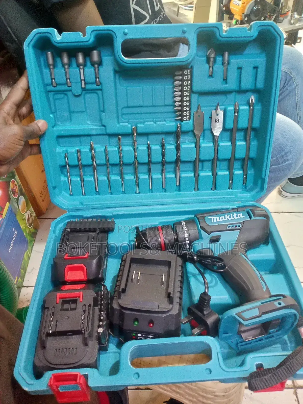Complete 88V Makita Cordless Drill Set
