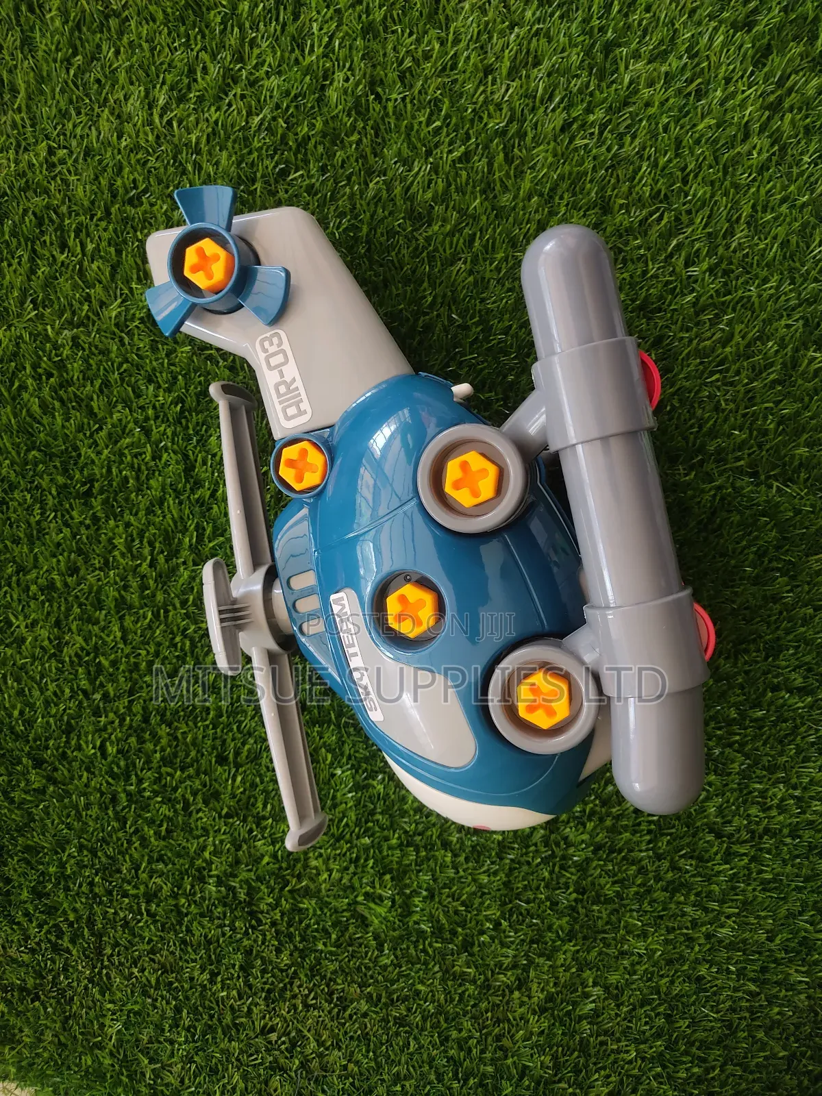 Assembly Toy Helicopter With Tools 34x20cm