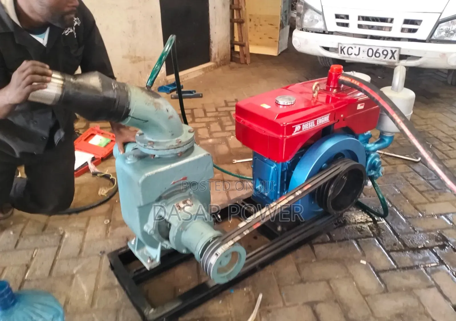 35hp Diesel Engine With 6inch Water Pump