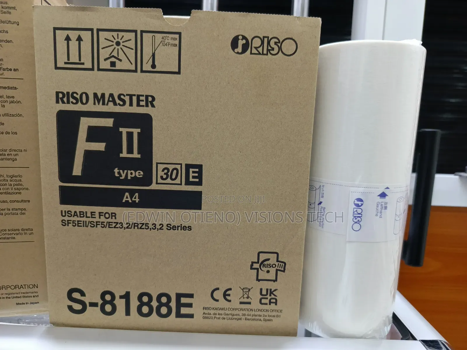 S-8188e Riso A4 Masters