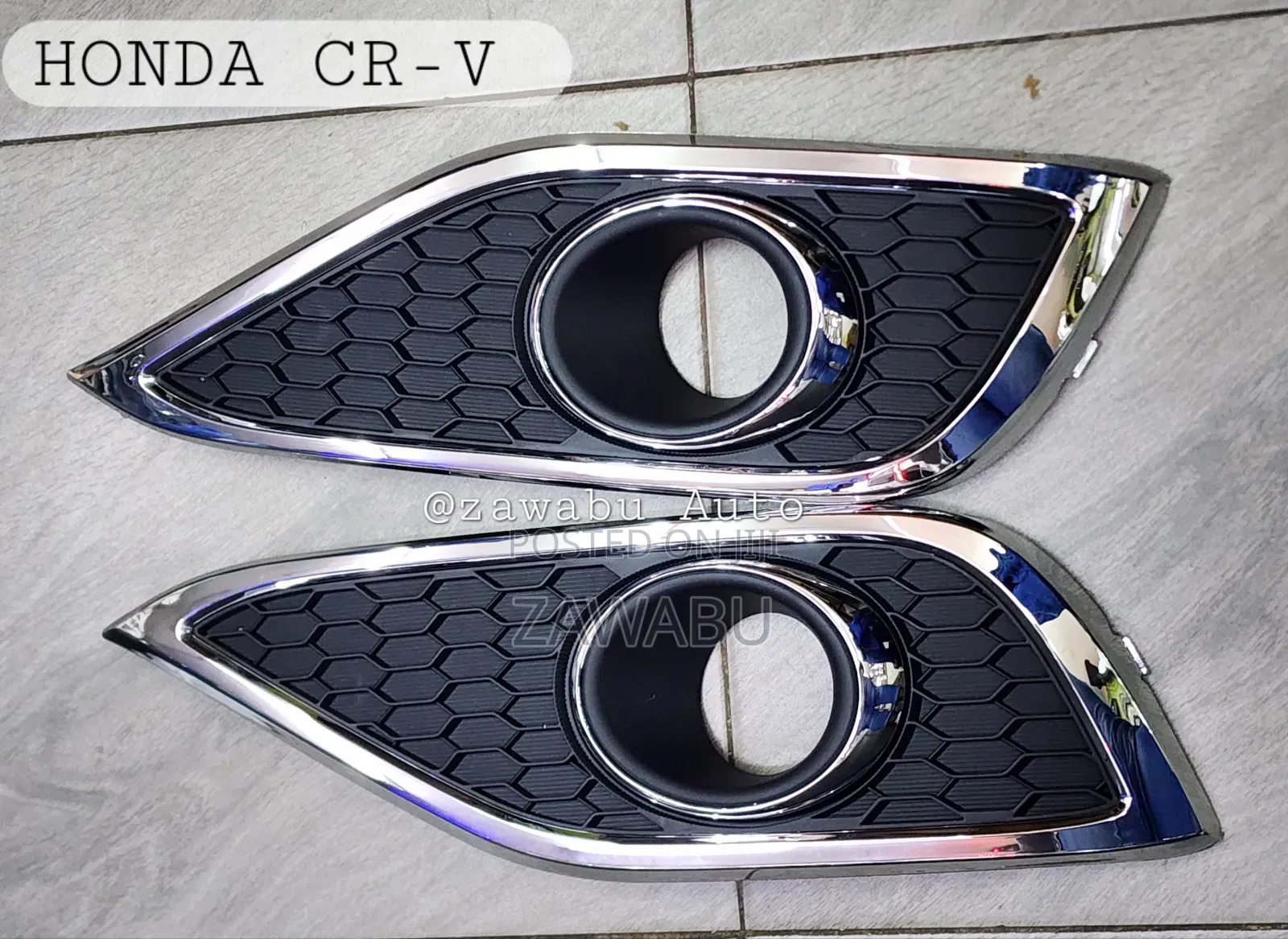 Foglight Cover Chrome Honda CR-V RM 12-16