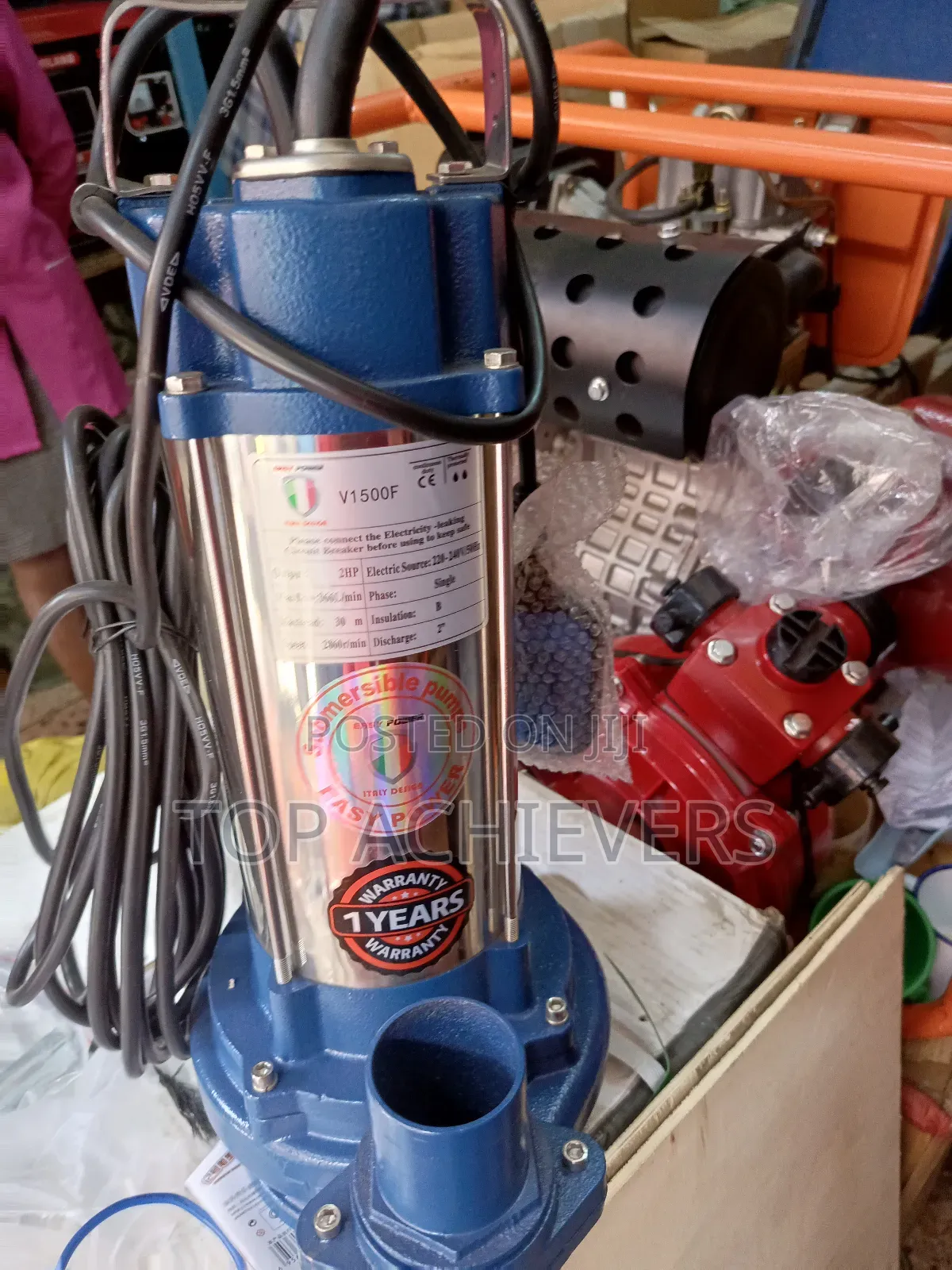 Electric Sewage Pump 2hp 30m