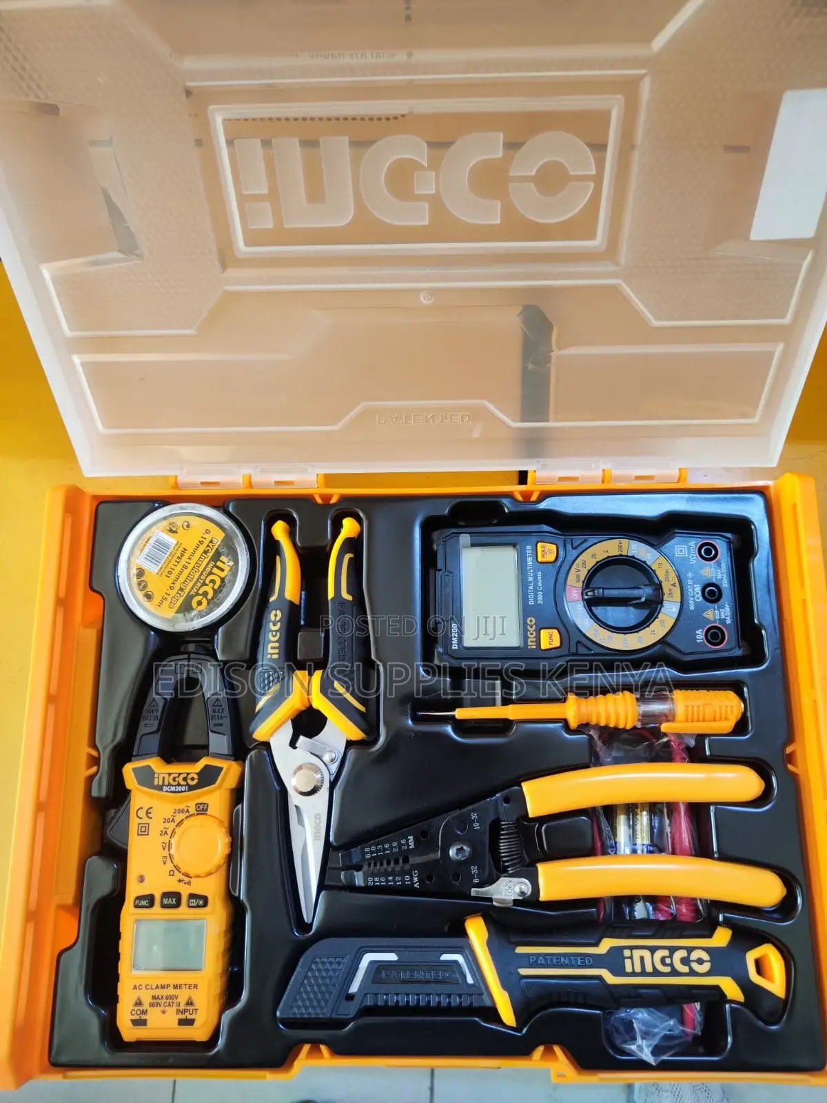 INGCO 7PCS Telecom Tools Set Networking Tools Set HKTV01T071