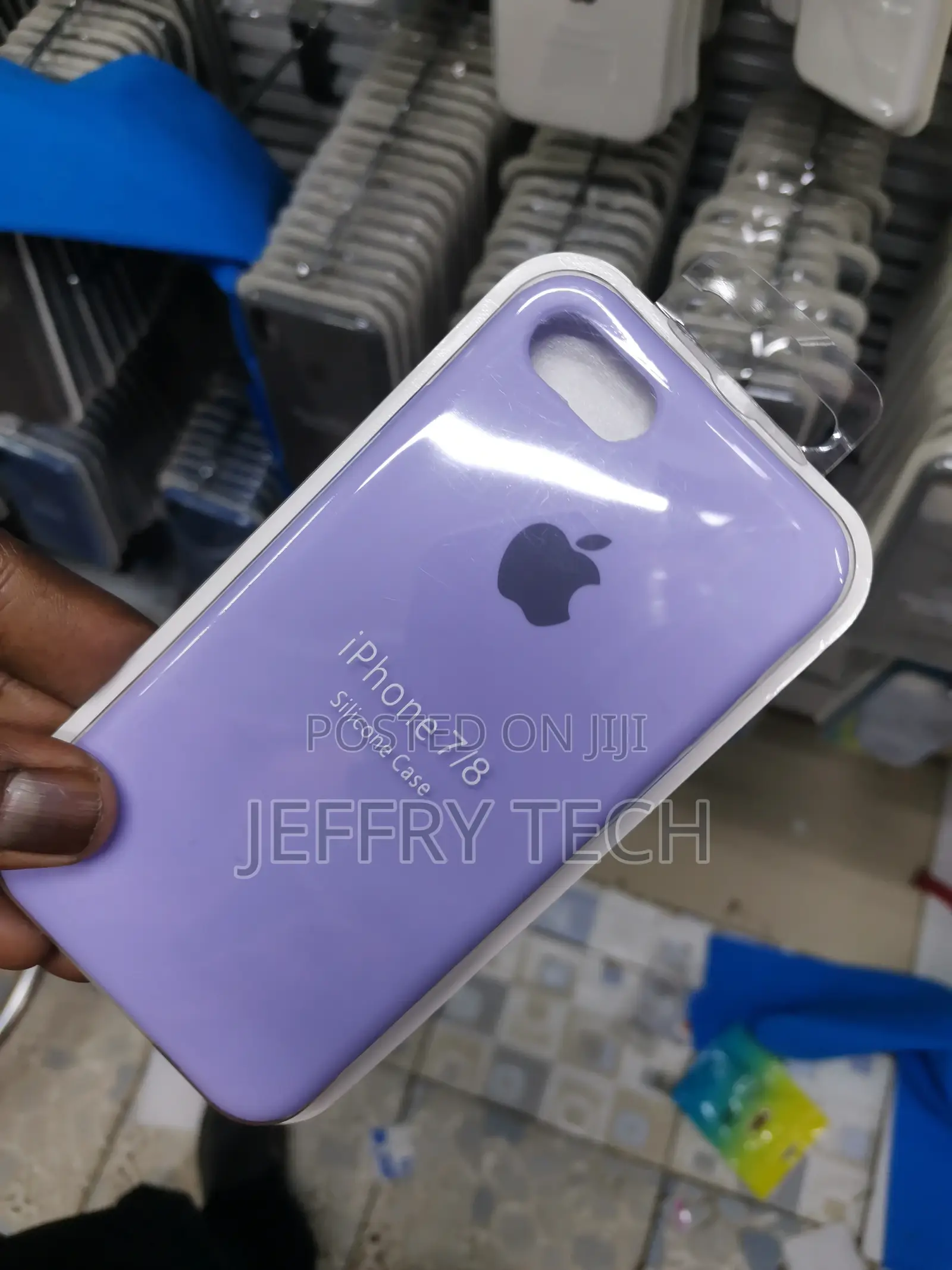 iPhone 7/8 Silicon Case Color : Purple