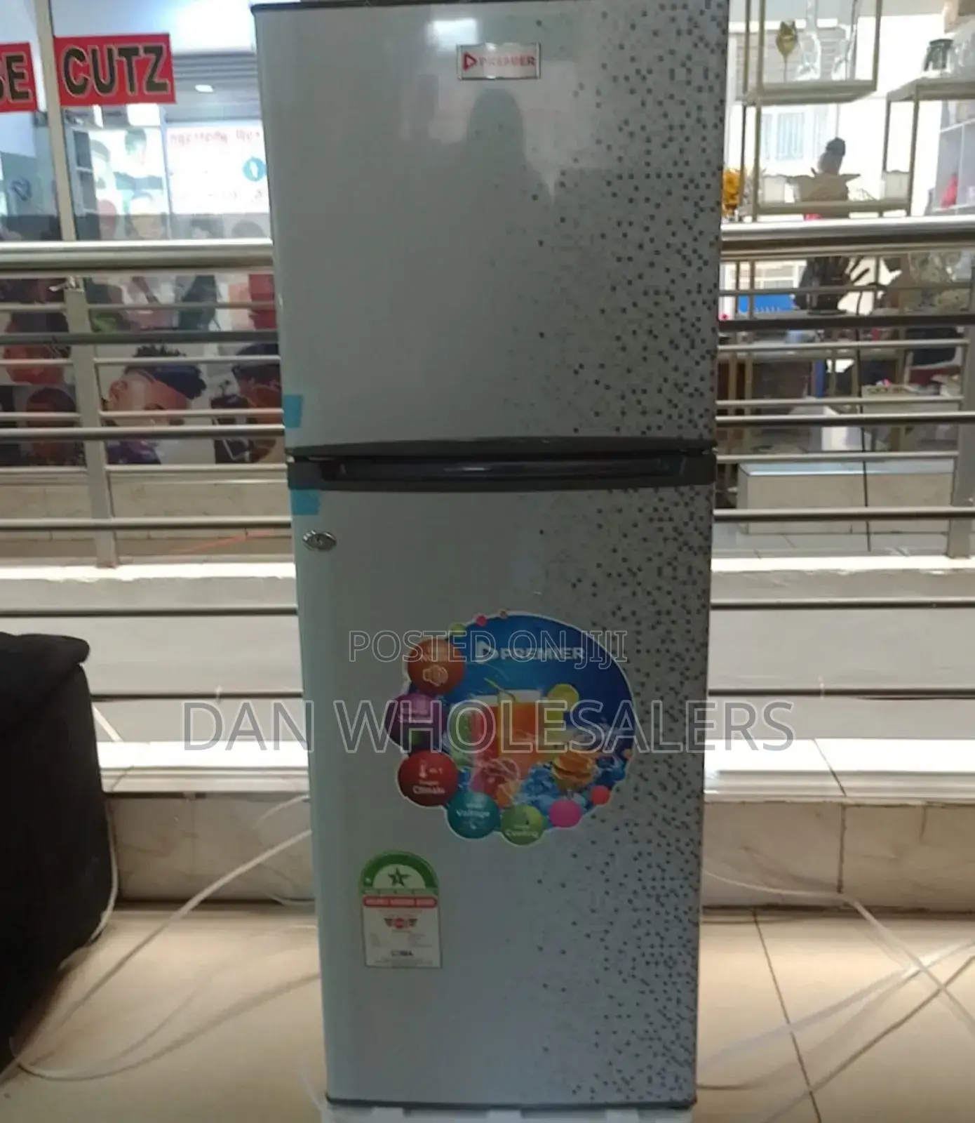 Premier 128litres Double Door Fridge