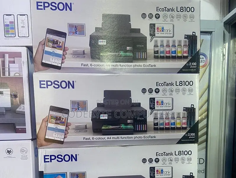 Epson L8100 Photo Printer (Replacement for L850)/ L8100