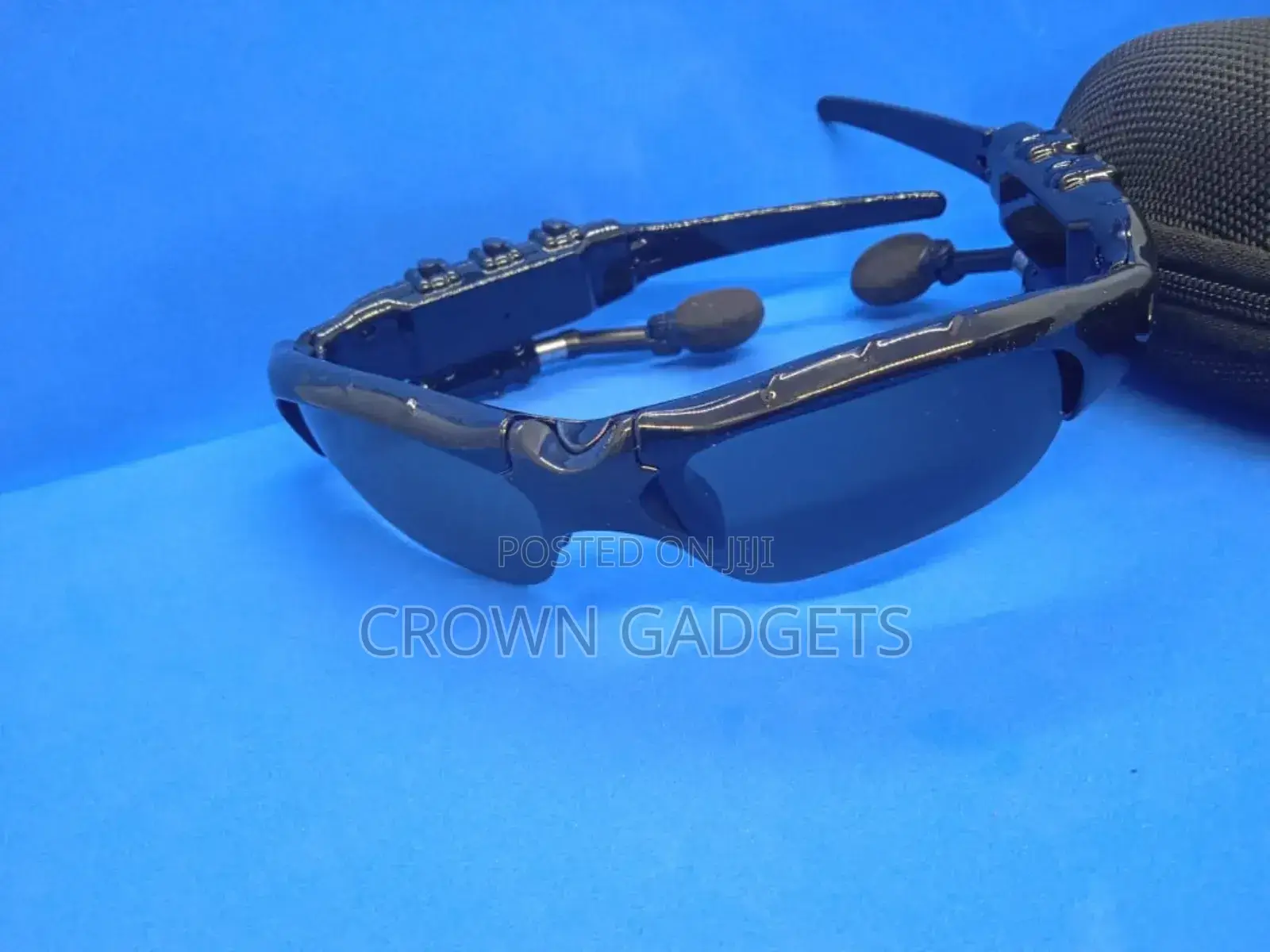 Bluetooth Headset Sunglasses for All Smartphones (Black)