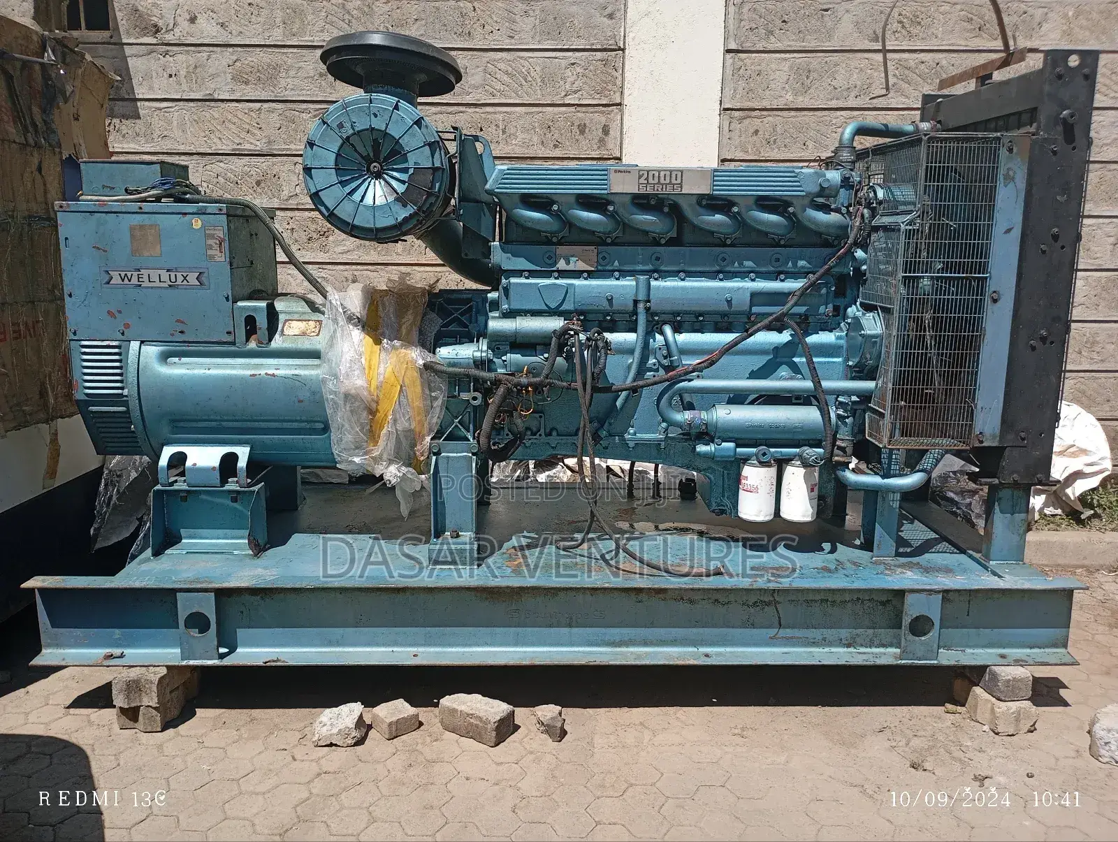 Generator Ex UK 250kva Perkins
