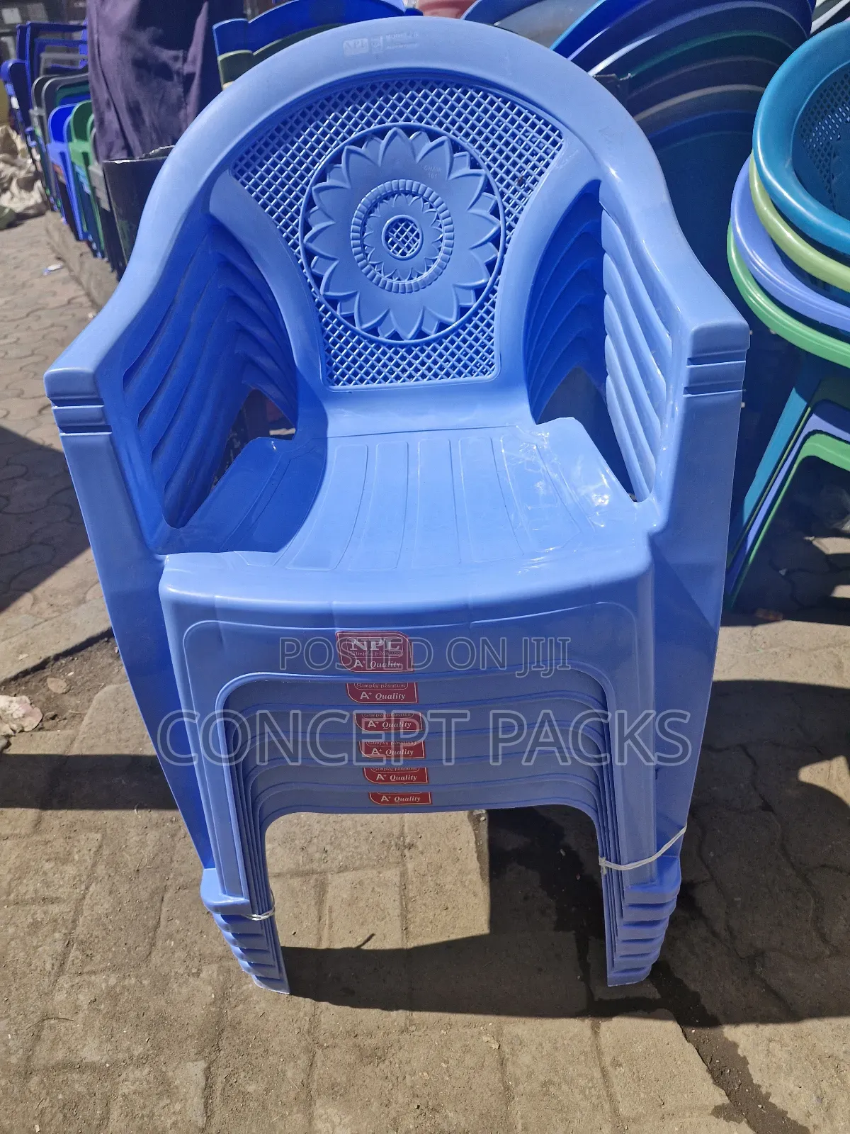 NPL Plastic Events Chair With Arms.