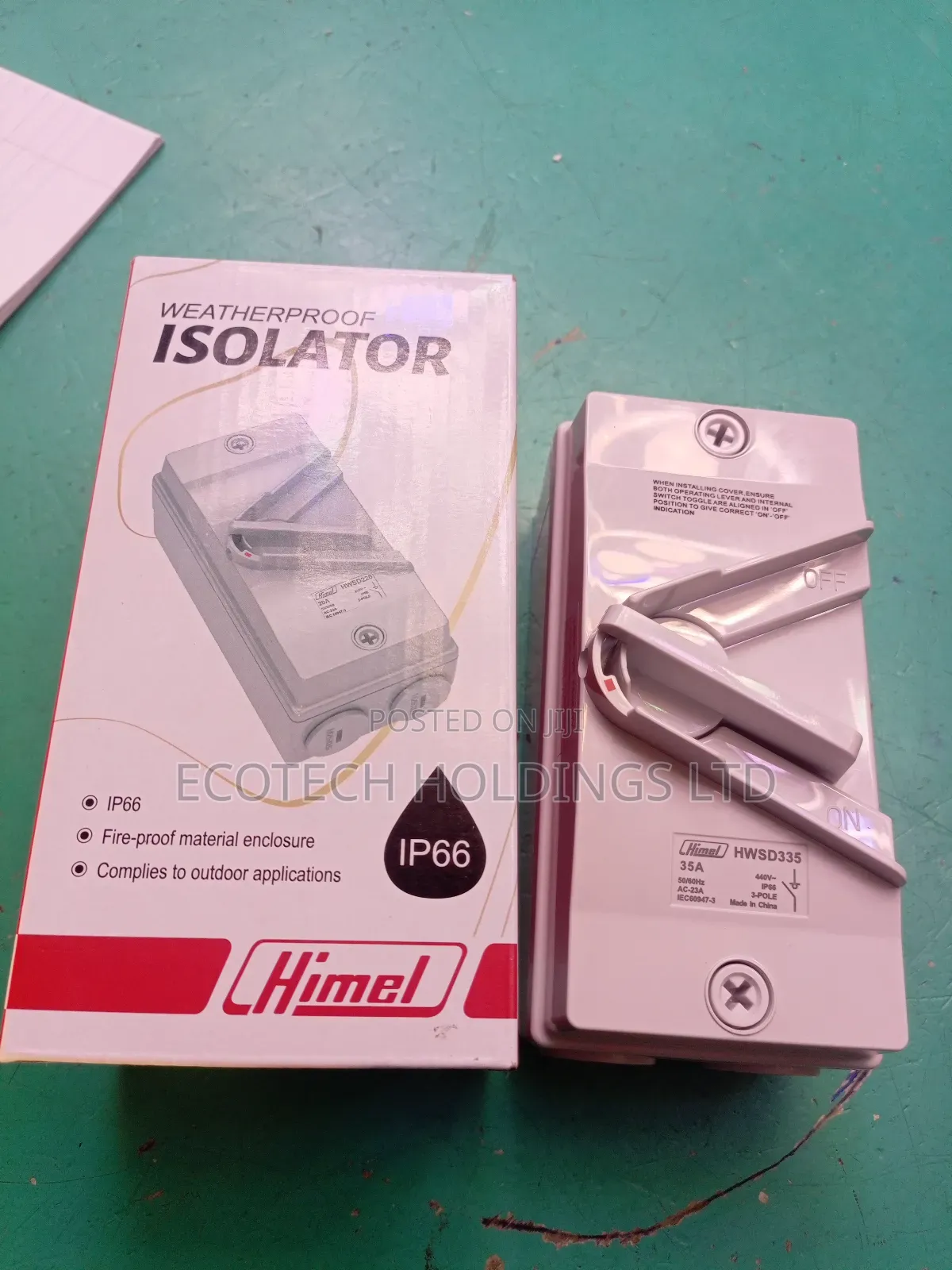 35amps Isolator Switch.