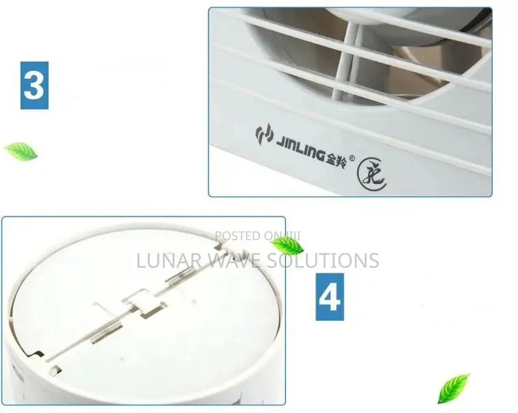 Silent Exhaust Fans for Kitchen, Bathroom, Living Room Etc