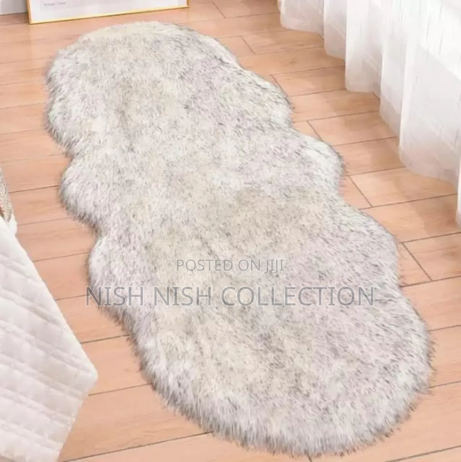 Faux Fur Bedside Mats